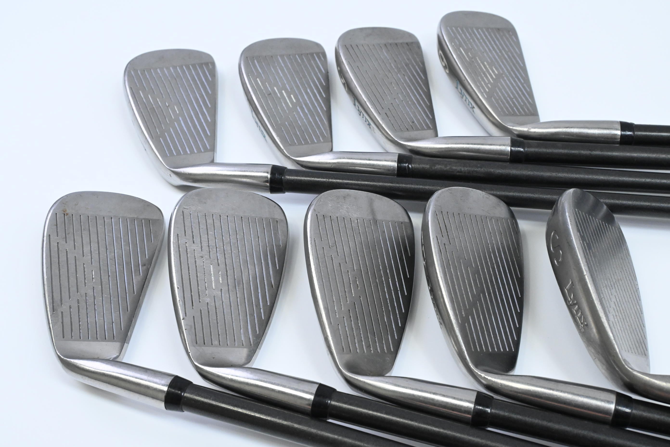 Ladies Lynx Black Cat 1995 Irons / 3-PW+SW / Ladies Flex Flare Unifiber Shafts