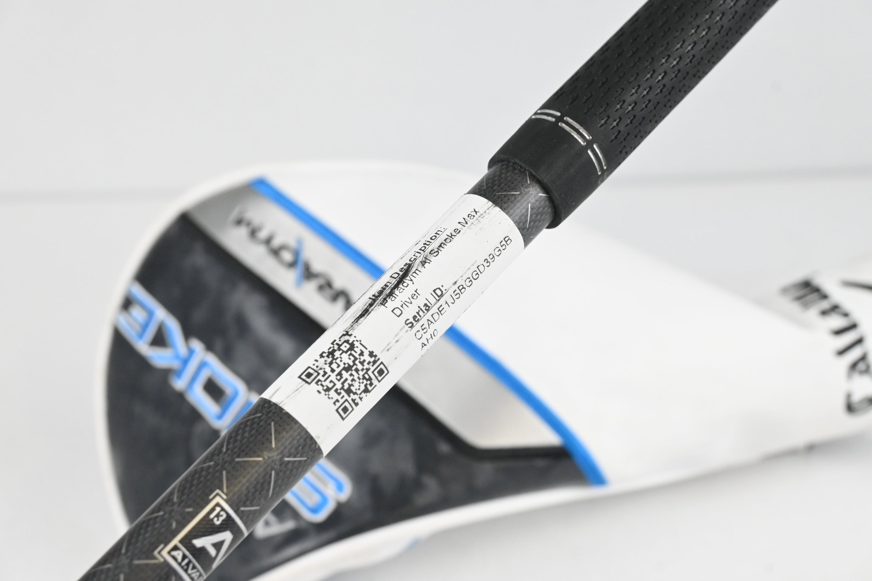 Callaway Paradym Ai Smoke Max Driver / 10.5 Degree / Stiff Flex Tensei AV Blue 55