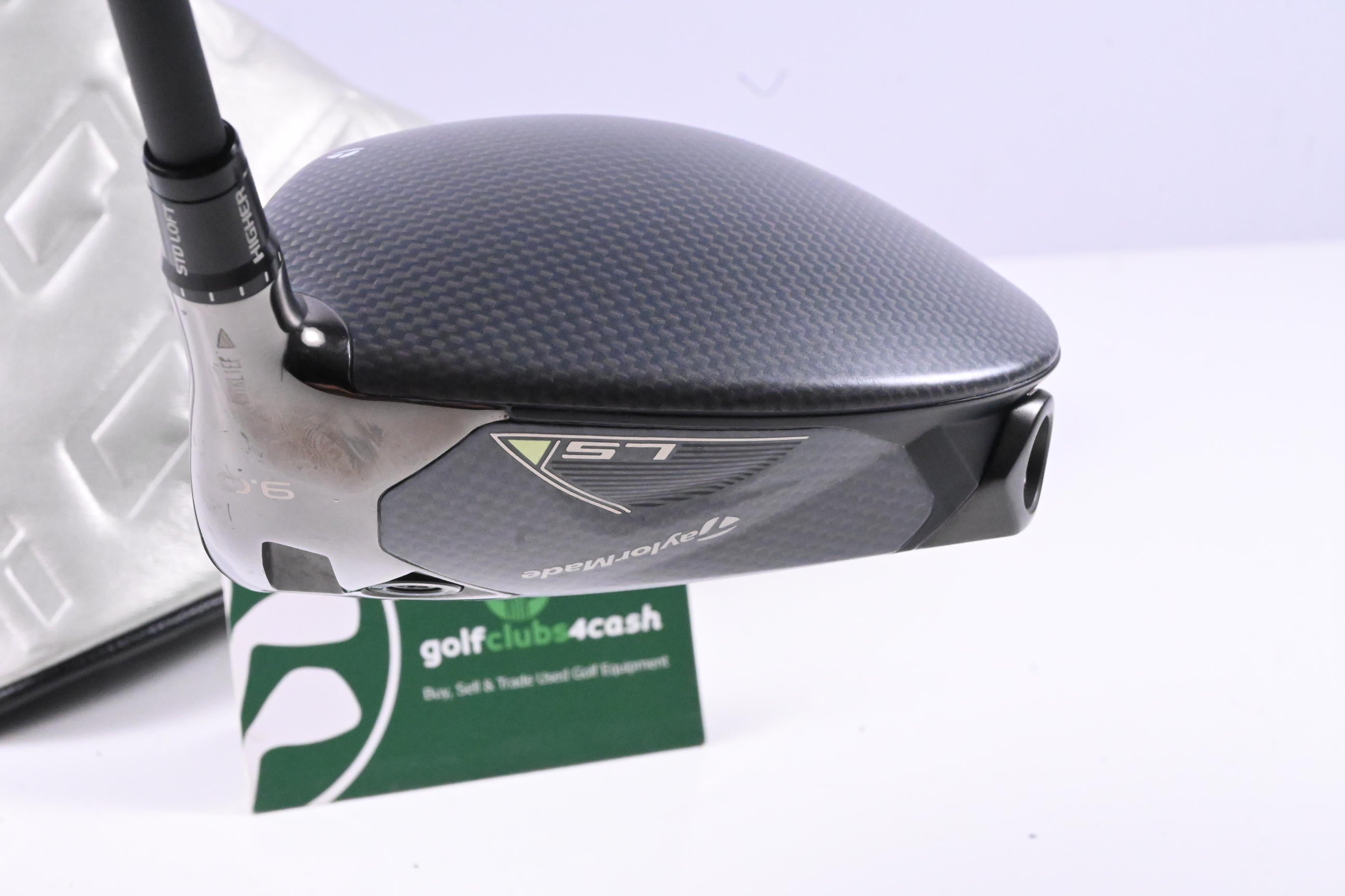 Taylormade Qi35 LS Driver / 9 Degree / Stiff Flex Kai'Li White Dark Waves 60