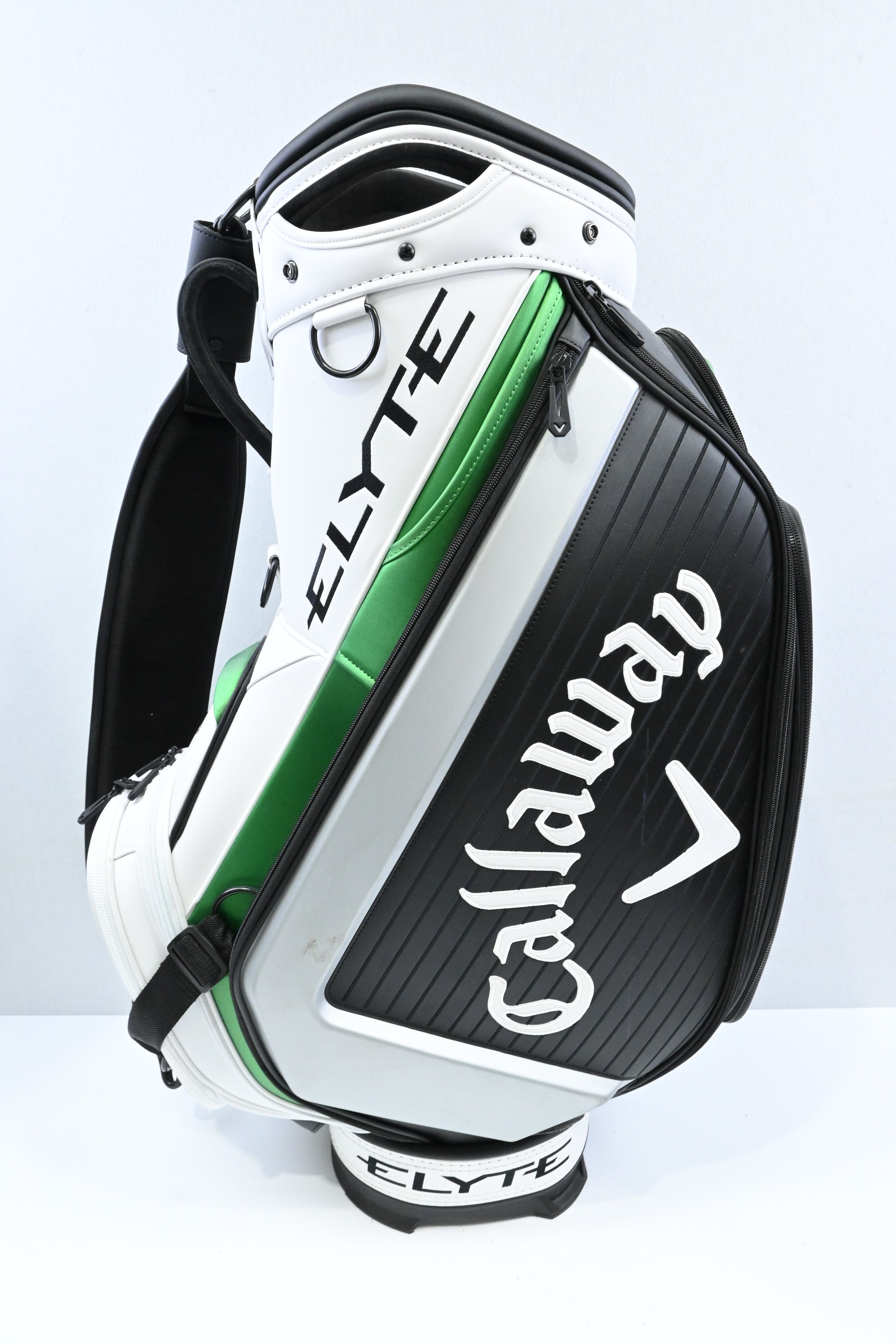 Callaway Elyte Tour Bag / 6-Way / White, Green, Black