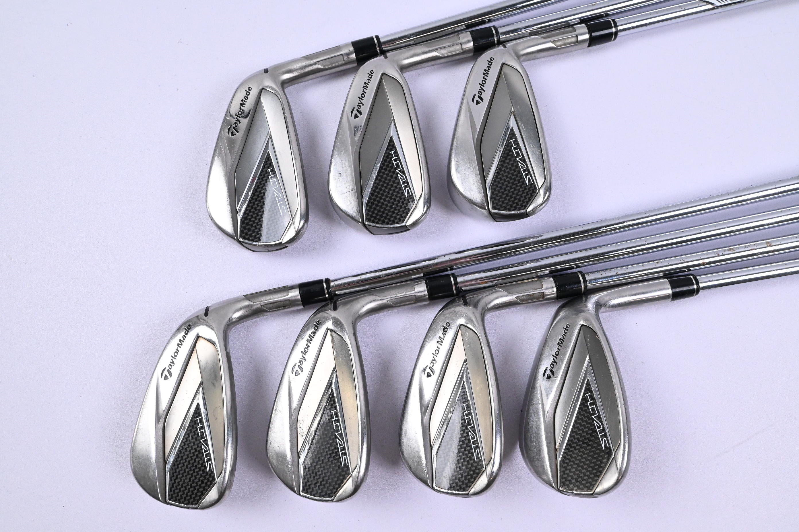 Taylormade Stealth Irons / 5-PW+SW / Regular Flex KBS Max MT 85 Shafts