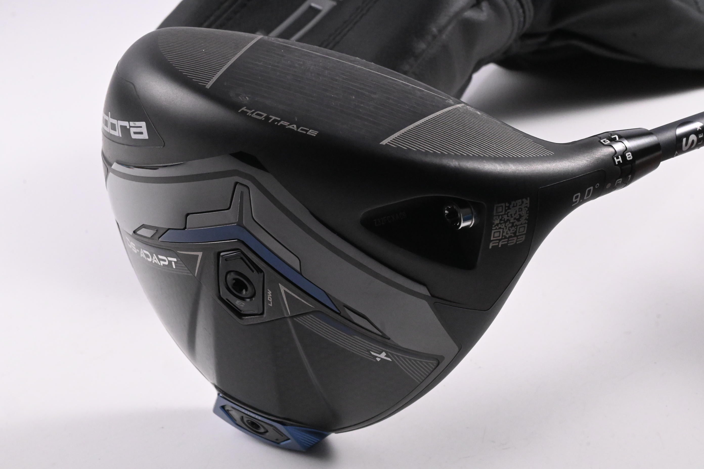 Cobra DS-Adapt X Driver / 9 Degree / Stiff Flex HZRDUS Black 60 Palm Tree Crew