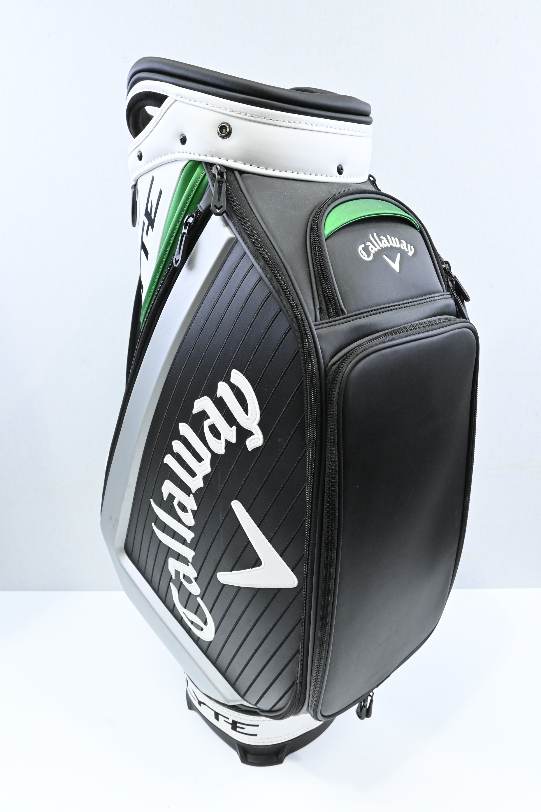 Callaway Elyte Tour Bag / 6-Way / White, Green, Black