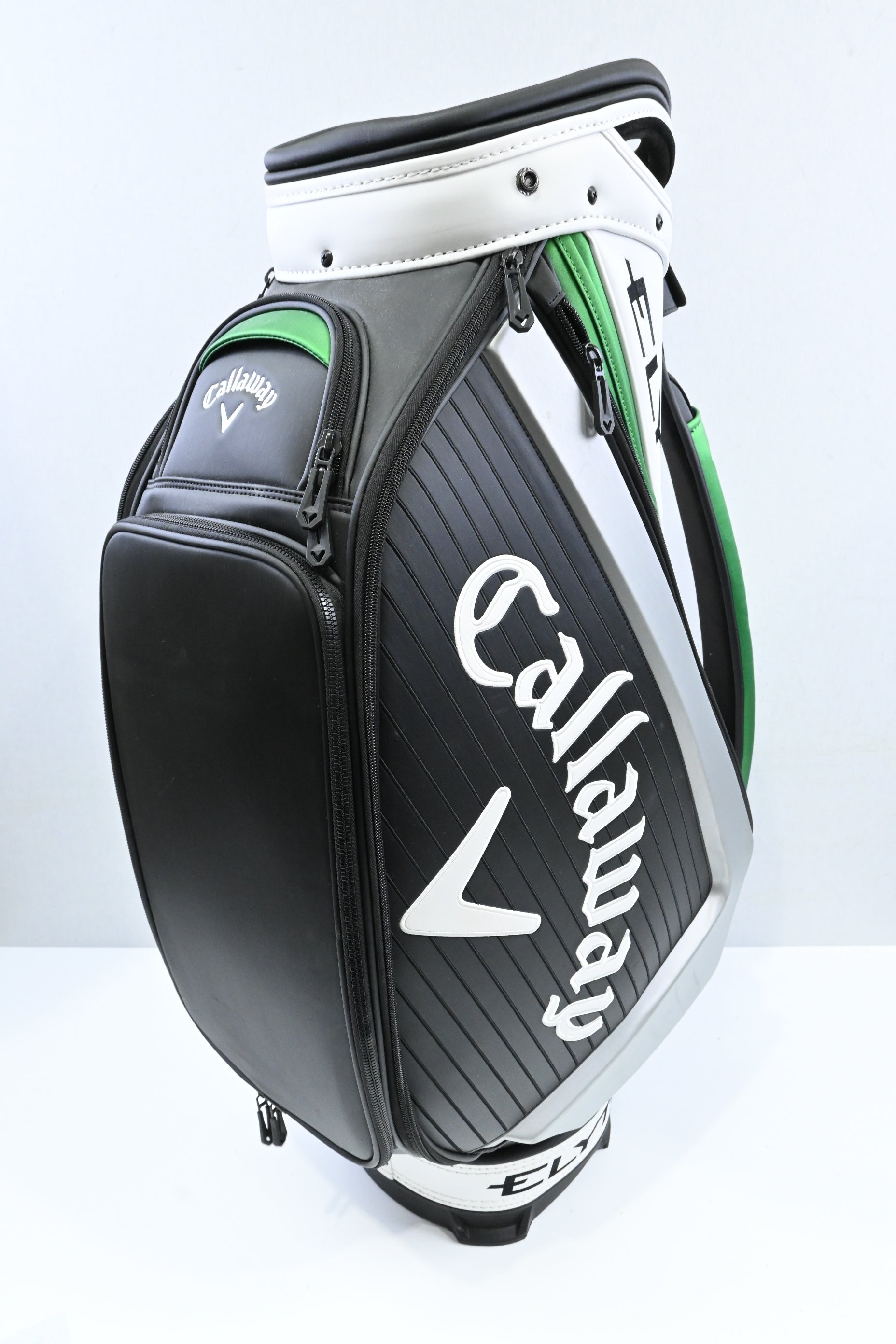Callaway Elyte Tour Bag / 6-Way / White, Green, Black