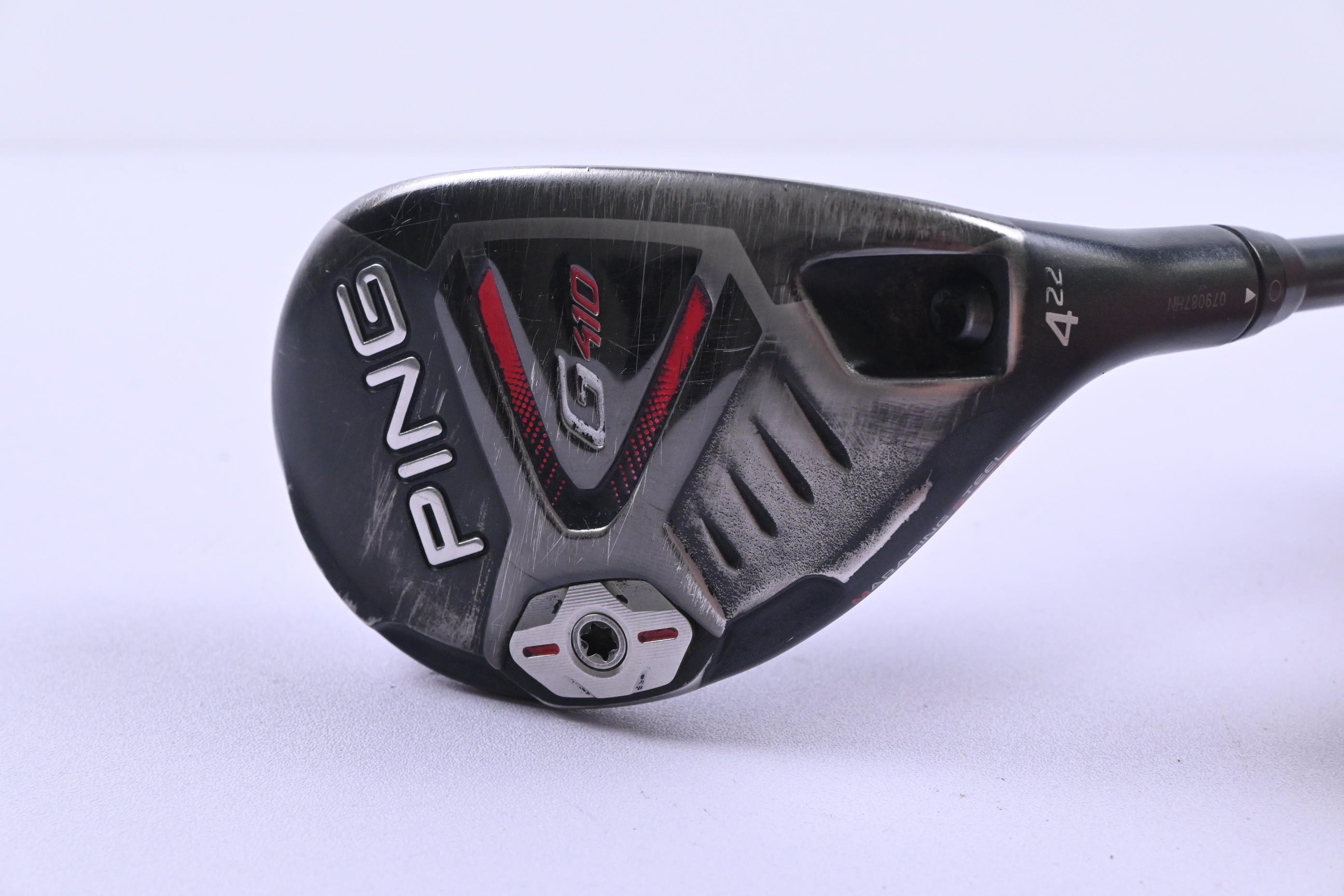 Ping G410 #4 Hybrid / 22 Degree / Regular Flex Ping Alta CB Red 70 Shaft