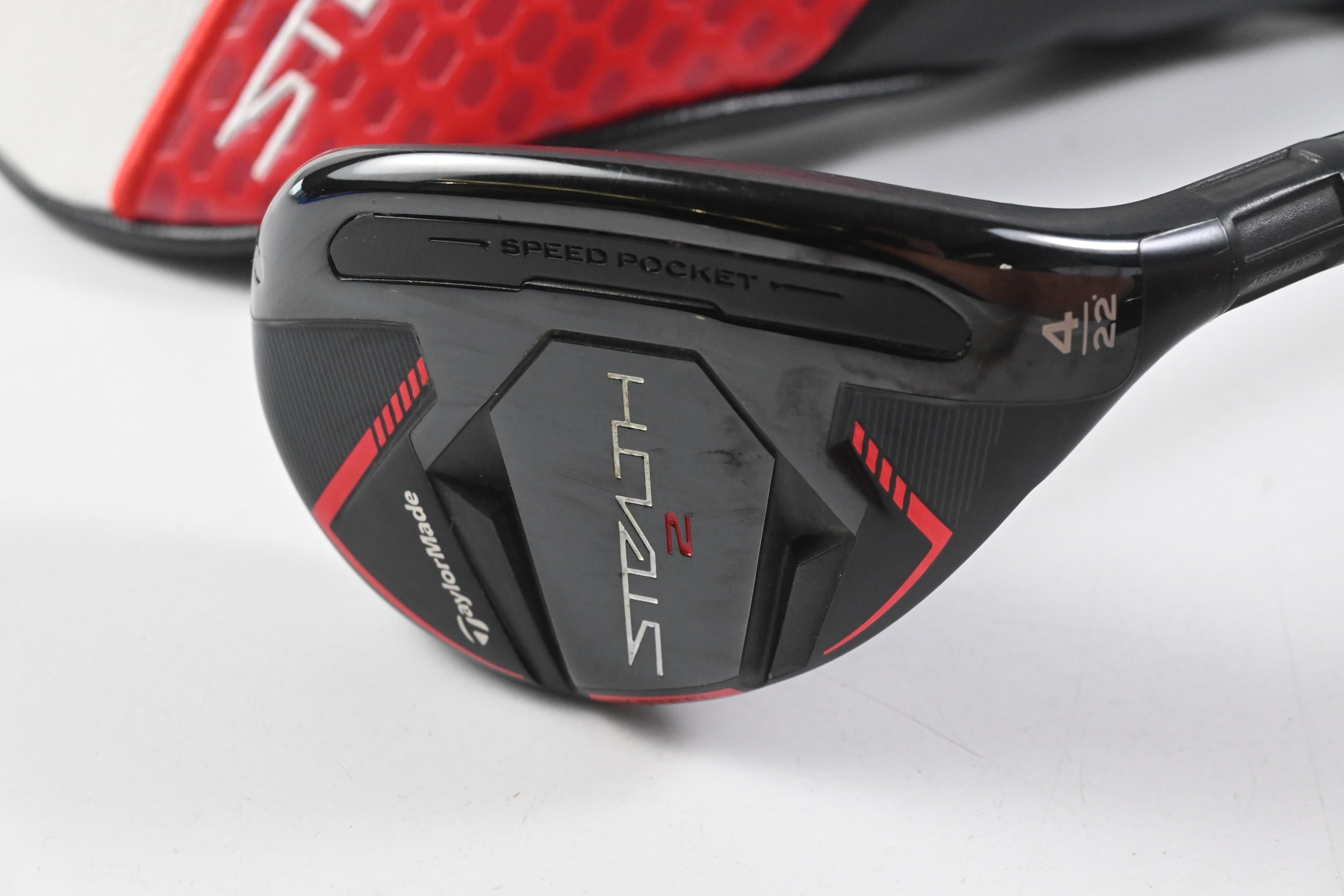 Taylormade Stealth 2 #4 Hybrid / 22 Degree / Regular Flex Ventus TR Red 6 Shaft