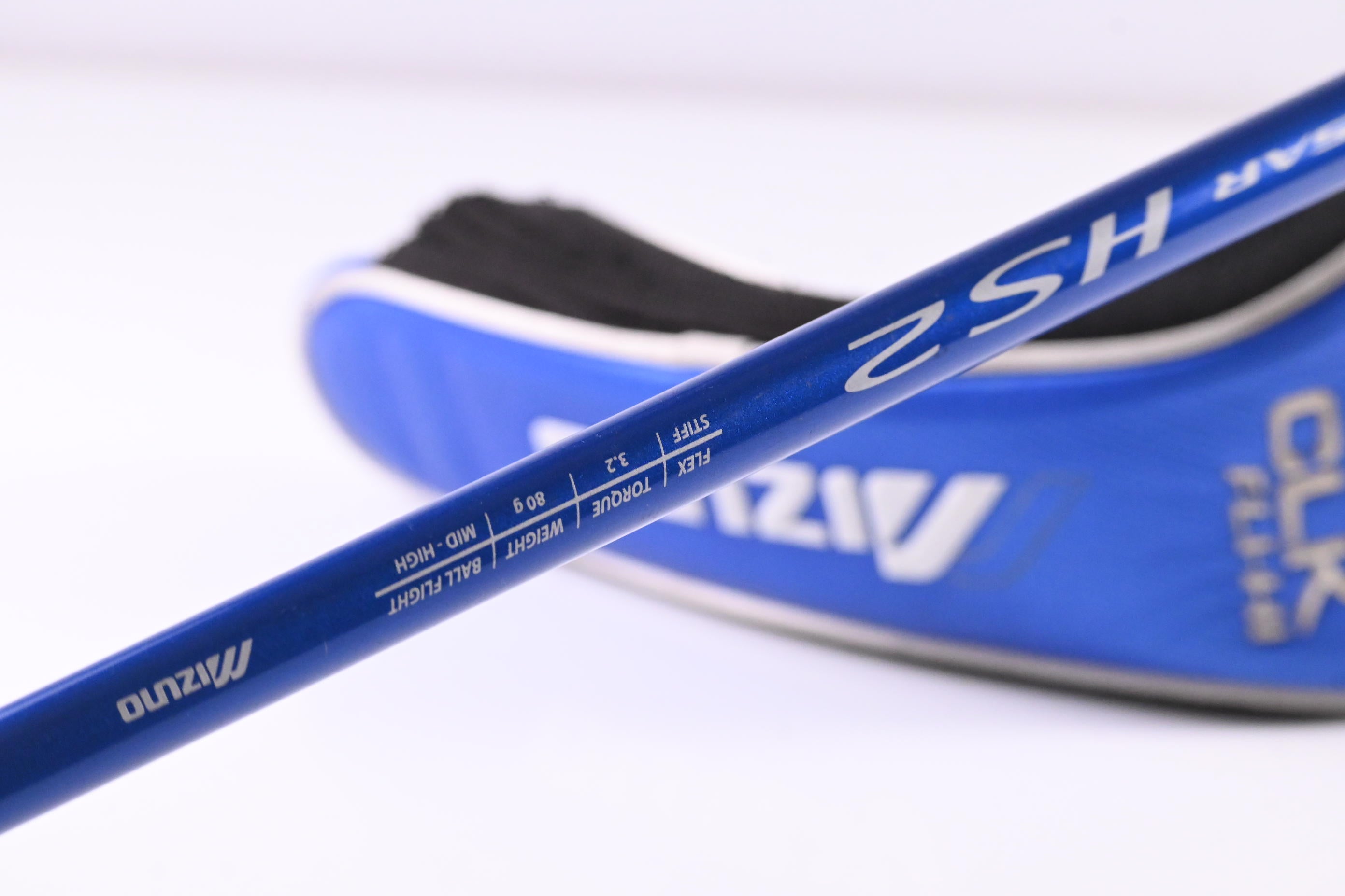 Mizuno CLK Fli-Hi #2 Hybrid / 17 Degree / Stiff Flex Mizuno Exsar HS2 80 Shaft