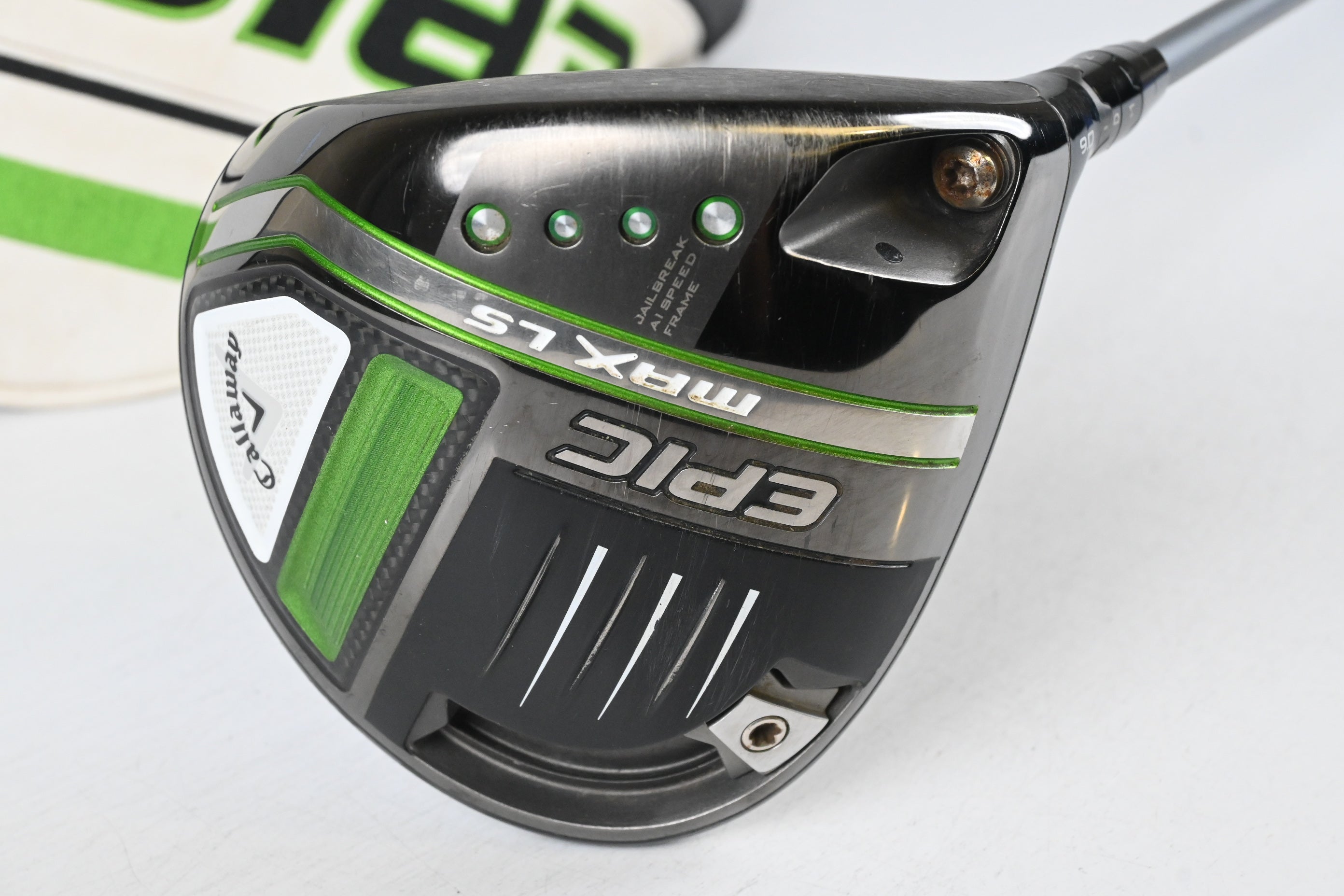 Callaway Epic Max LS Driver / 9 Degree / Stiff Flex Denali Frost Silver 50 Shaft