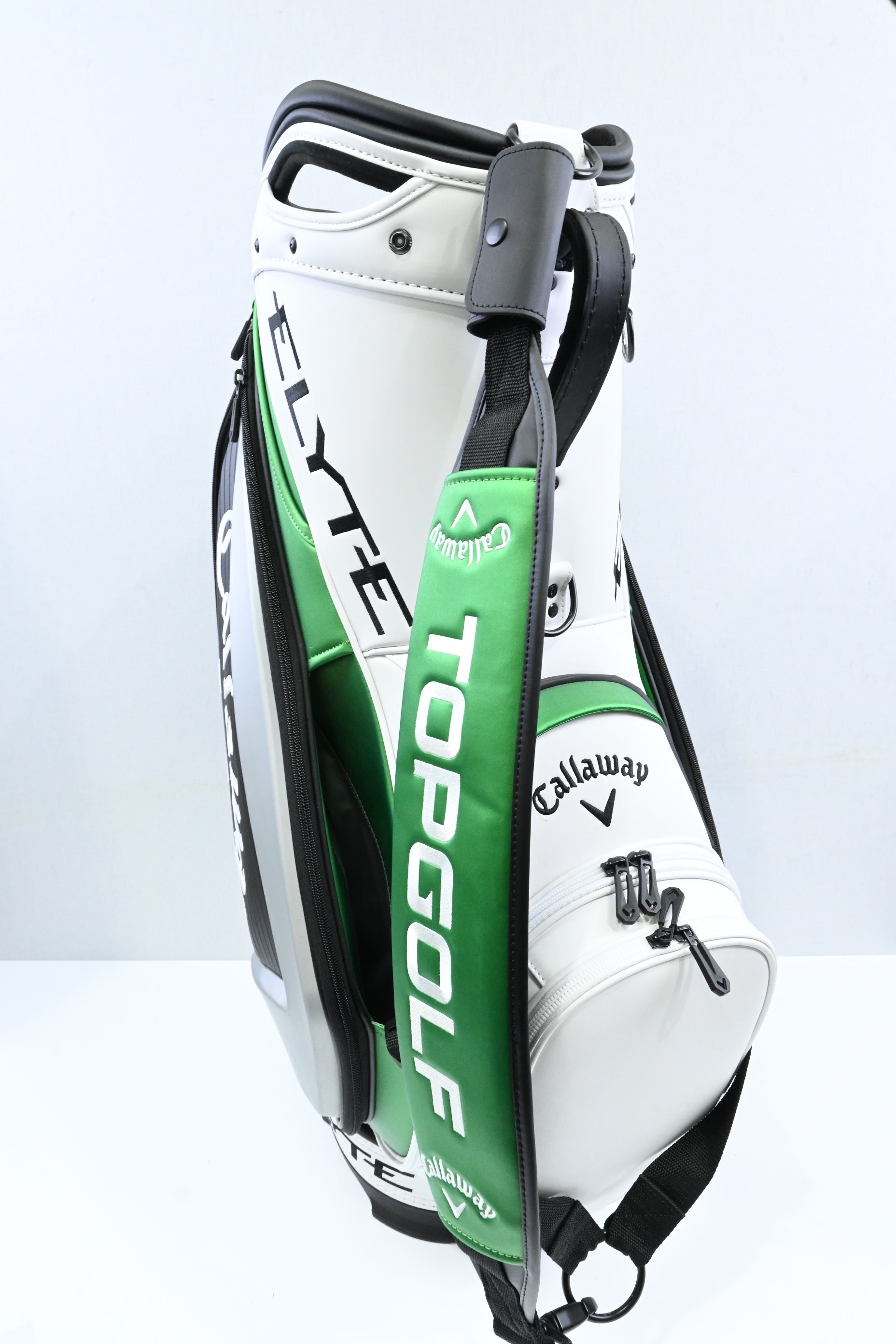 Callaway Elyte Tour Bag / 6-Way / White, Green, Black