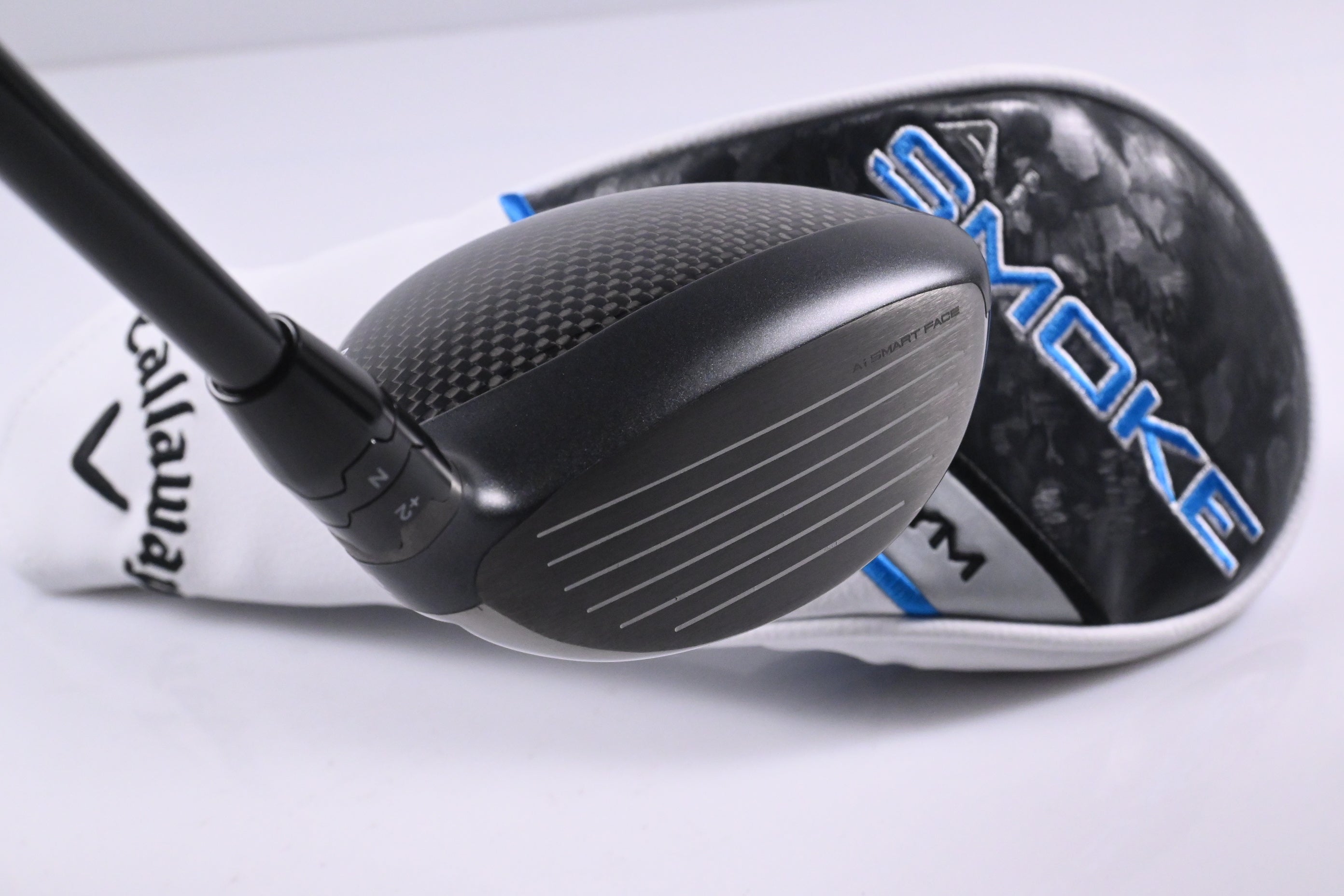 Left Hand Callaway Paradym Ai Smoke Triple Diamond #3 Wood / 15 Degree / Stiff