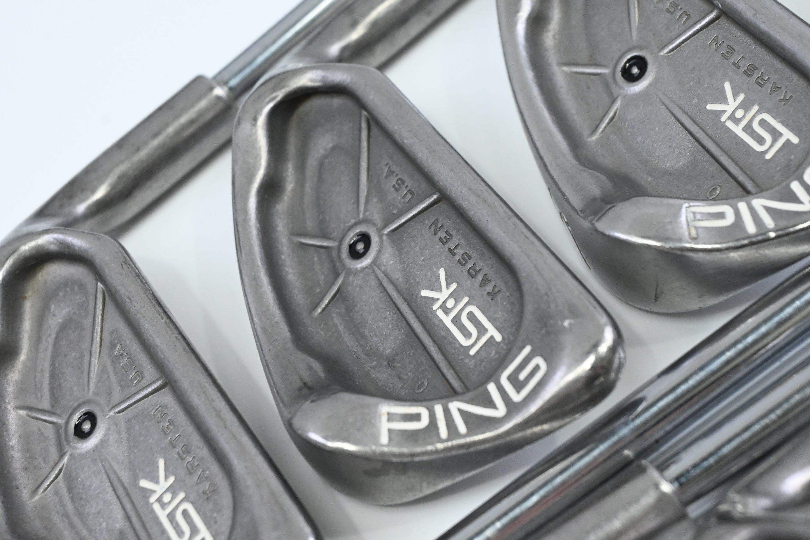Ping ISI-K Irons / 3-PW+SW / Black Dot / Stiff Flex Ping Cushin JZ Shafts