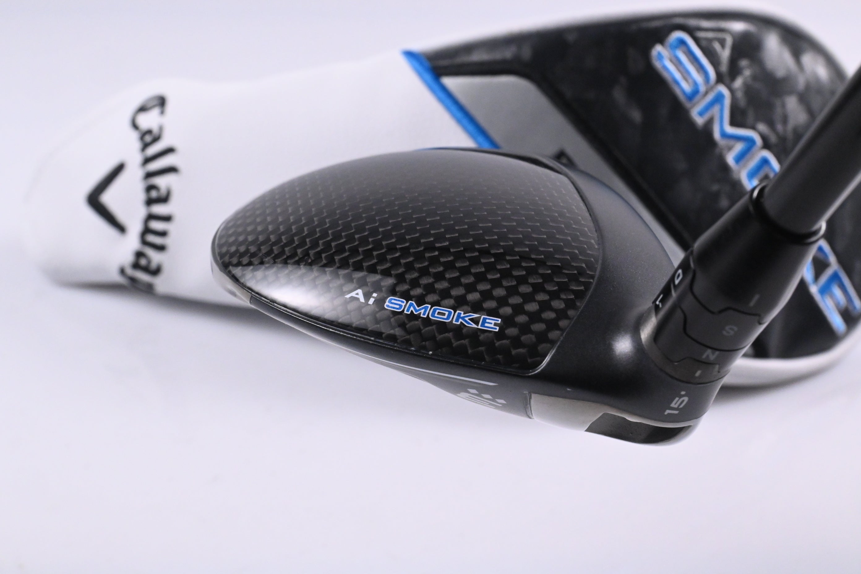 Left Hand Callaway Paradym Ai Smoke Triple Diamond #3 Wood / 15 Degree / Stiff