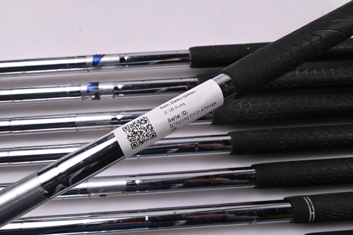 Callaway X-18 Irons / 3-PW+SW / UniFlex Callaway Shafts