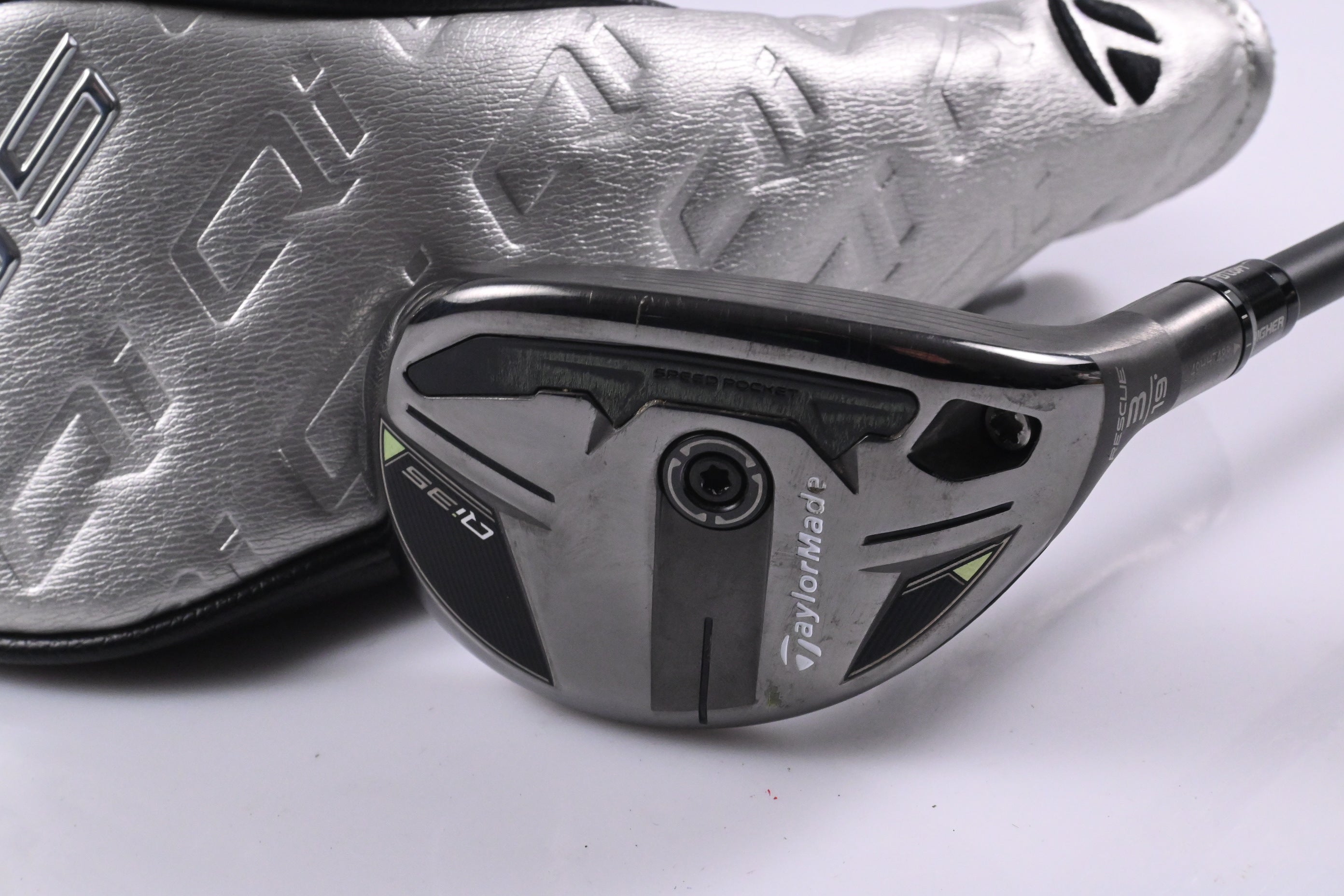 Taylormade Qi35 #3 Hybrid / 19 Degree / Stiff Flex Fujikura Ventus Blue 7 Shaft