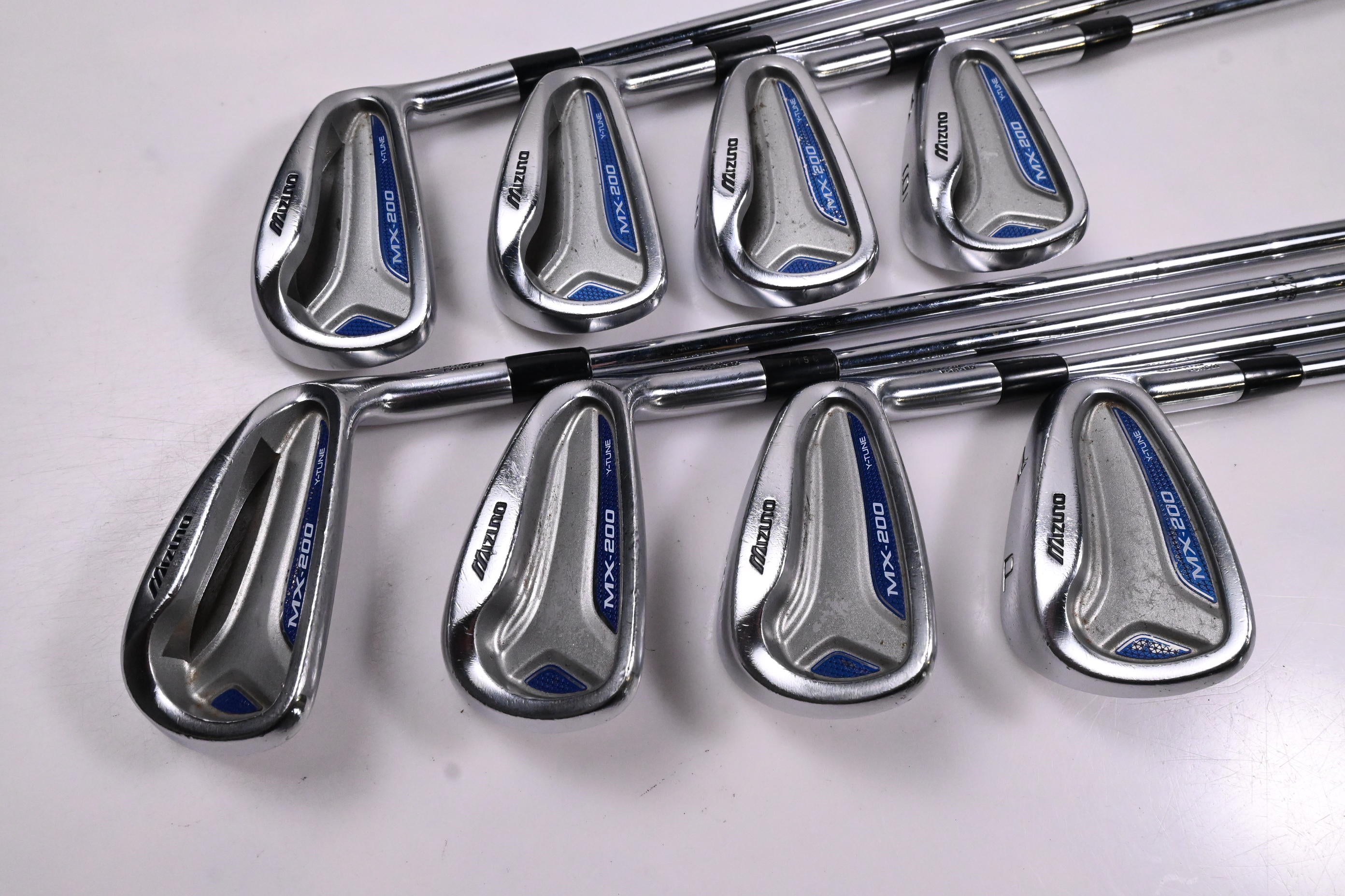 Mizuno MX-200 Irons / 3-PW / Stiff Flex Dynamic Gold S300 Shafts