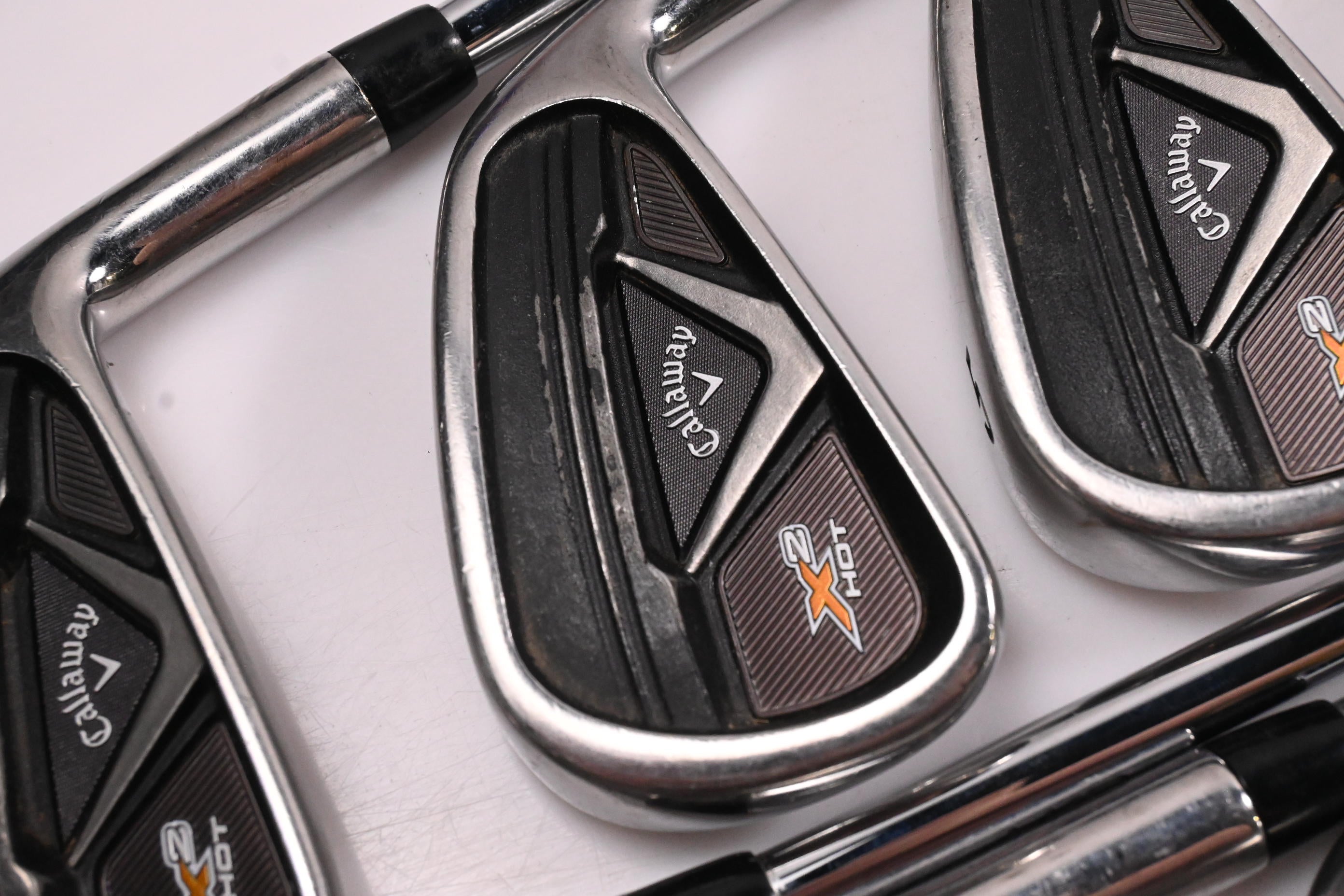 Callaway X2 Hot Irons / 3-PW / Stiff Flex Project X Flighted 95 Shafts