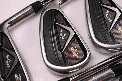 Callaway X2 Hot Irons / 3-PW / Stiff Flex Project X Flighted 95 Shafts