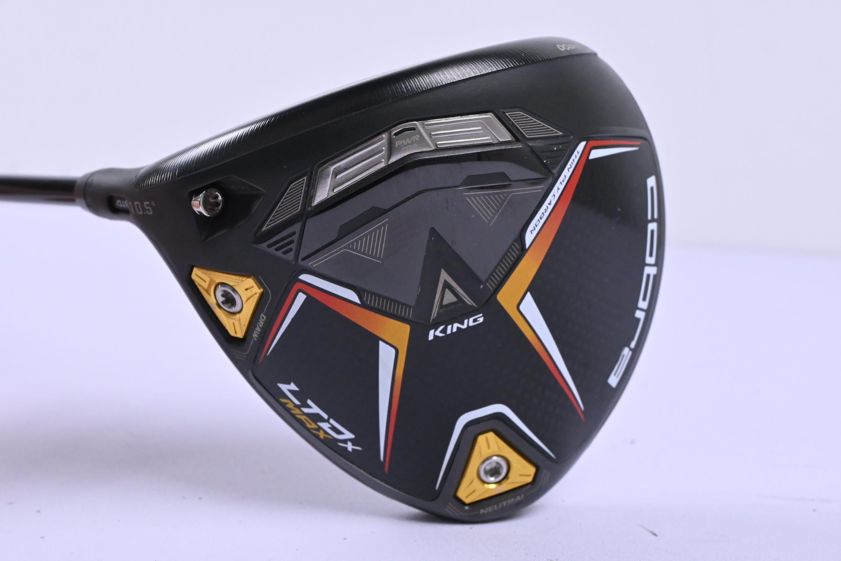Left Hand Cobra LTDx Max Driver / 10.5 Degree / Stiff Flex HZRDUS Smoke RDX 70