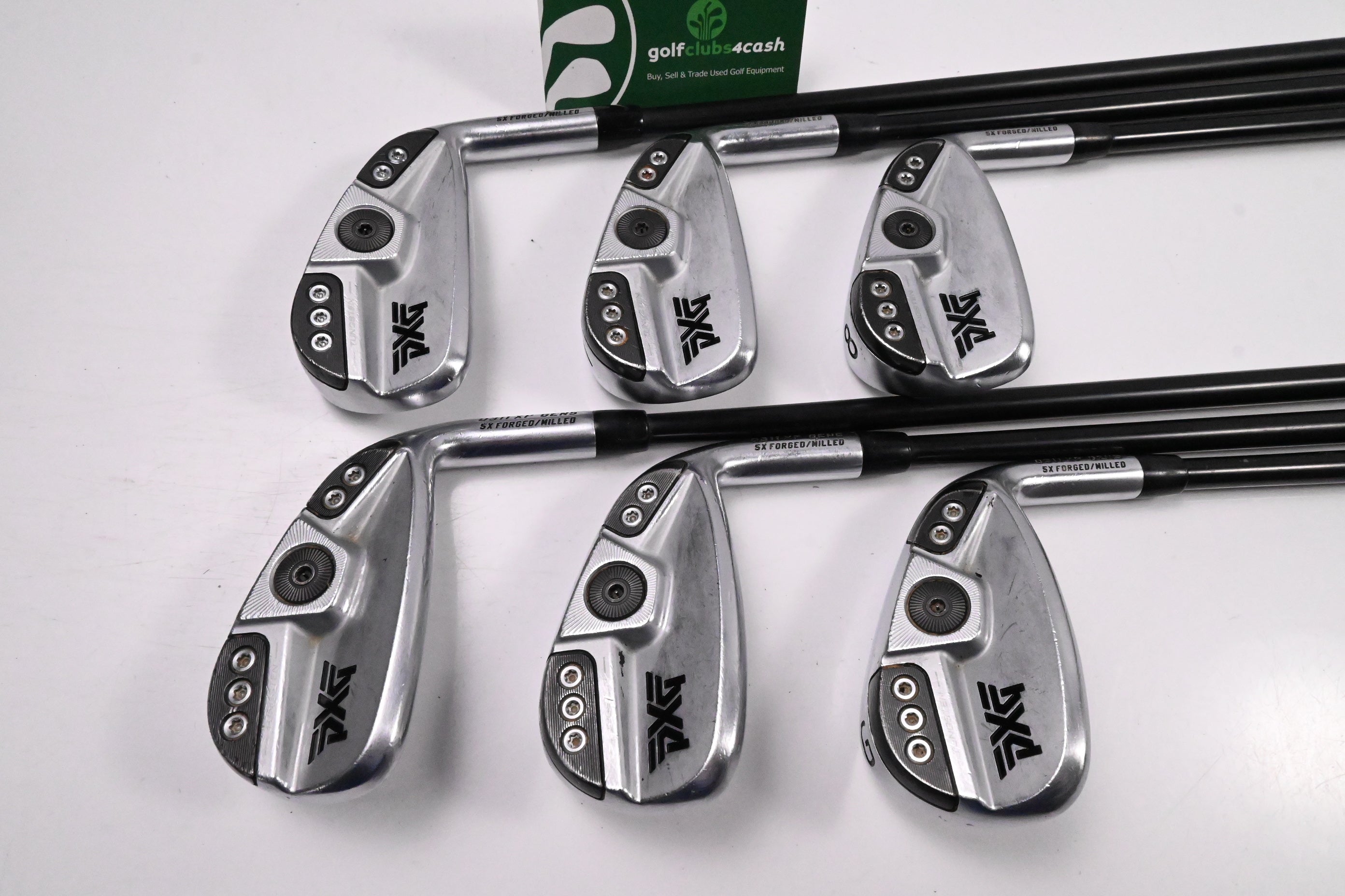 Ladies PXG 0311 XP Gen5 Irons / 6-PW+GW / Ladies Flex Cypher 40 Shafts