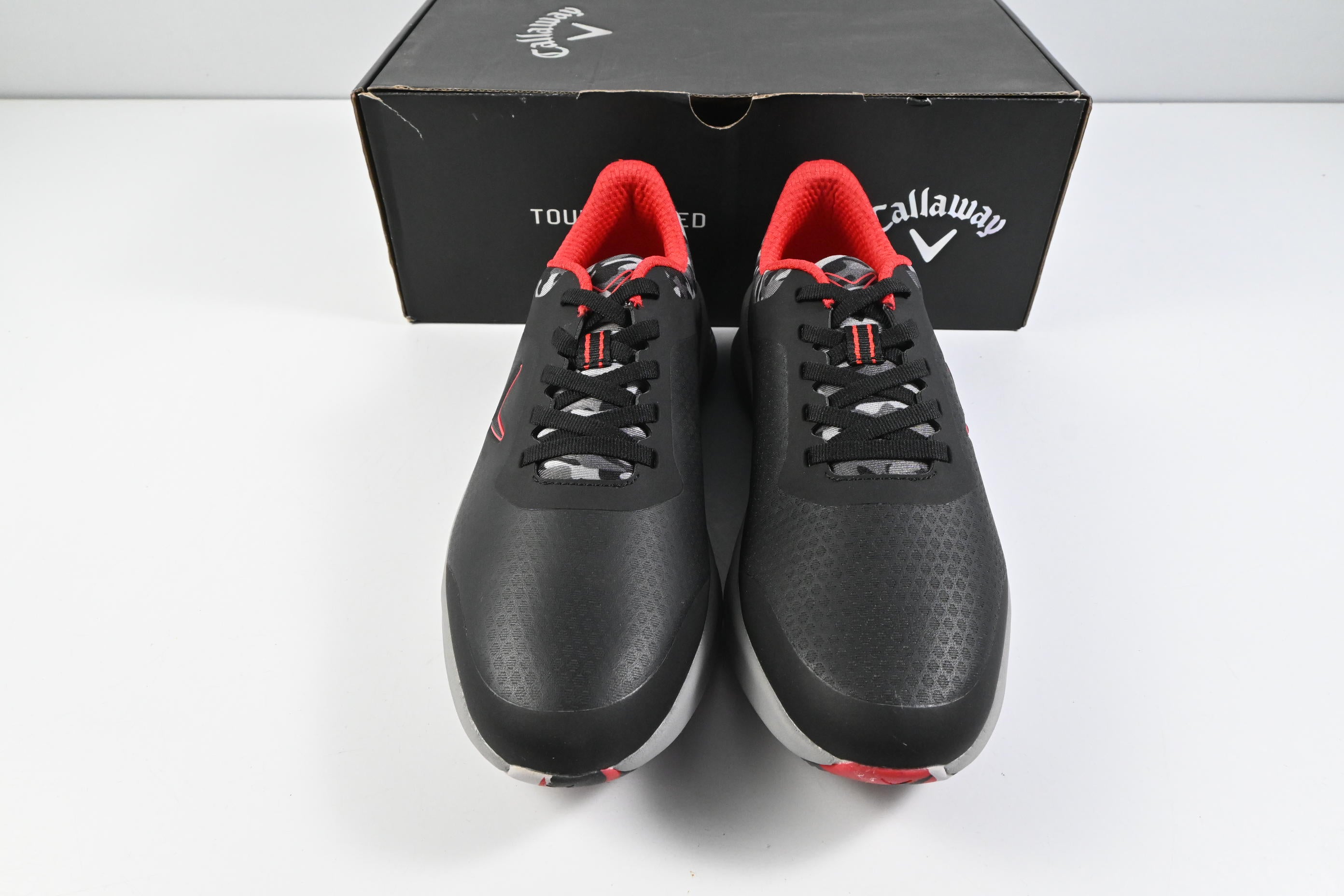 Callaway Star Golf Shoes / Size UK 8 / Black, Grey