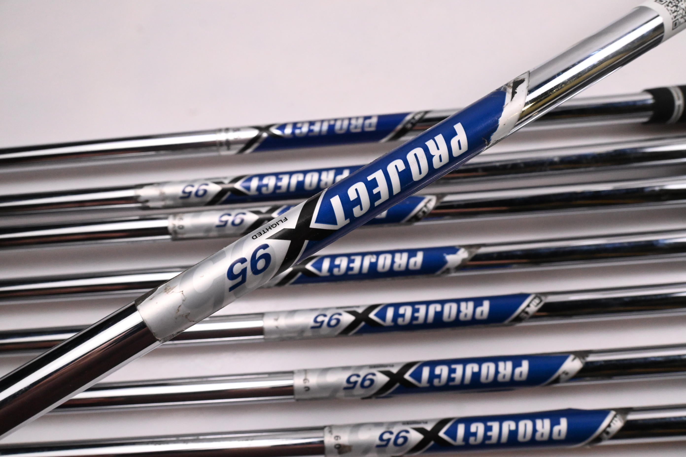 Callaway X2 Hot Irons / 3-PW / Stiff Flex Project X Flighted 95 Shafts