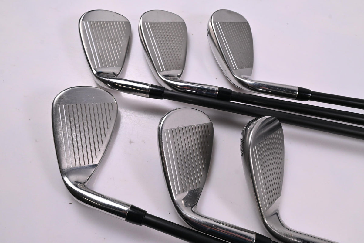 Callaway Rogue ST Max OS Irons / 6-PW+SW / Senior Flex Cypher 50 Shafts