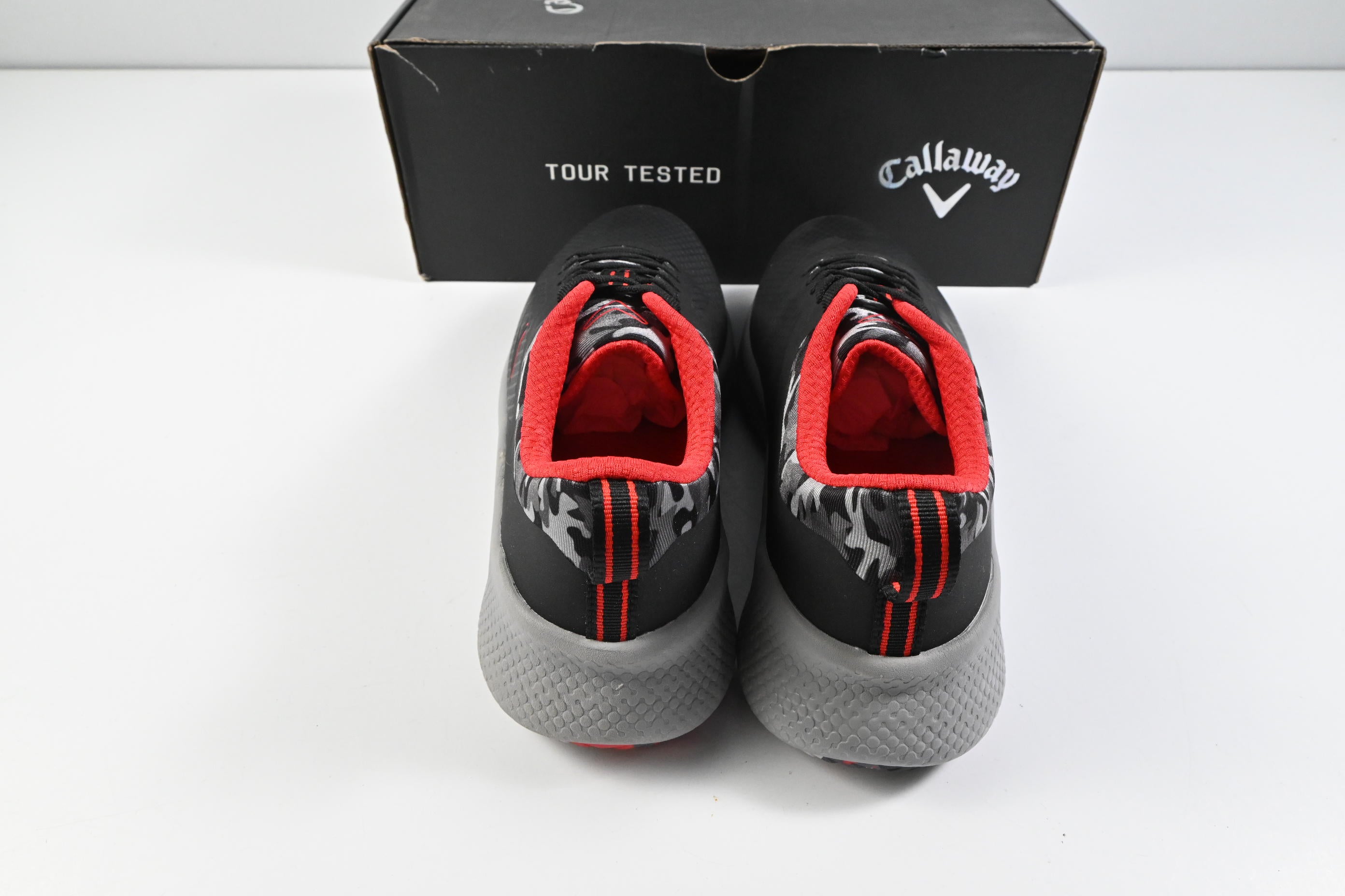 Callaway Star Golf Shoes / Size UK 8 / Black, Grey