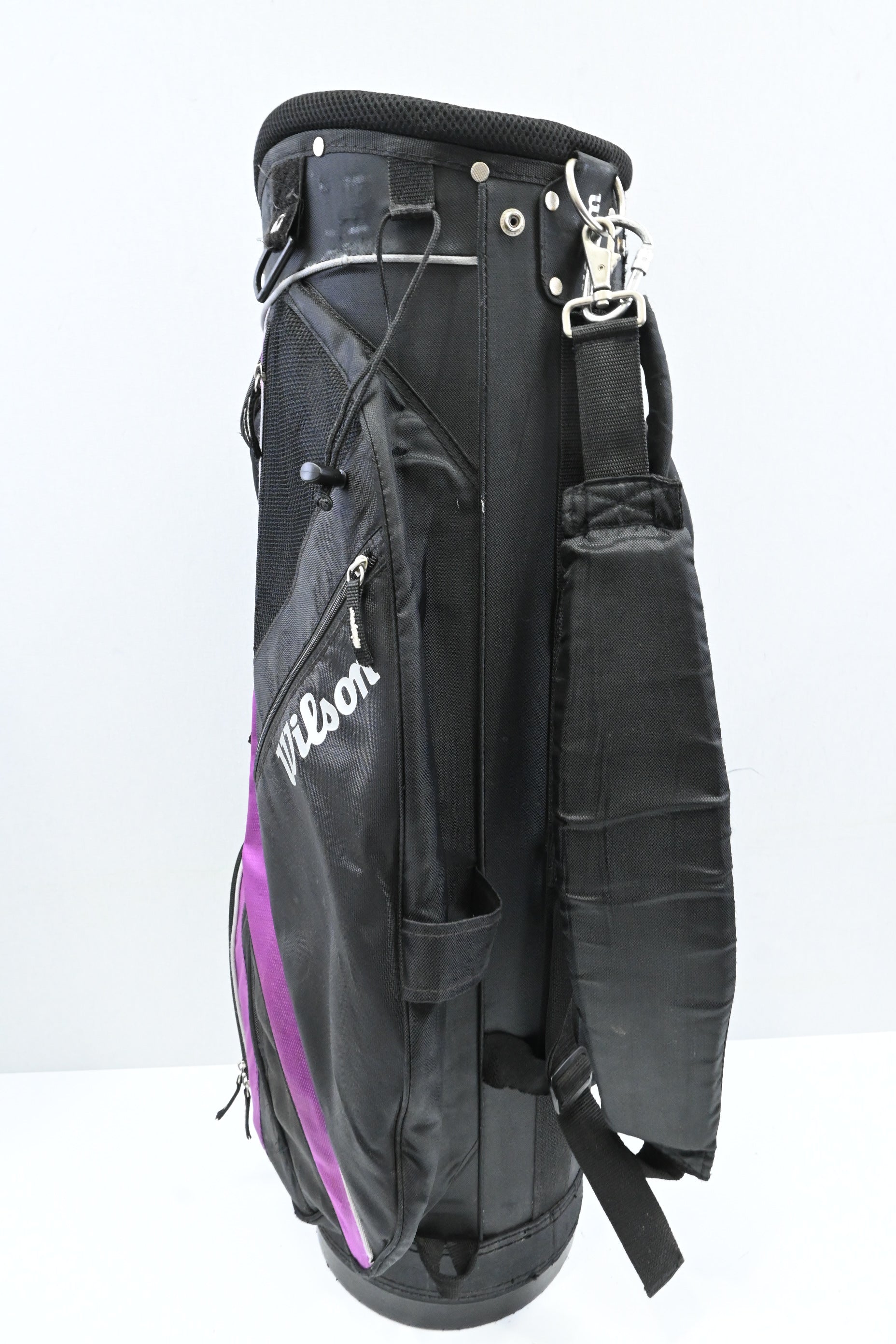 Wilson Cart Bag / 14-Way / Black, Purple