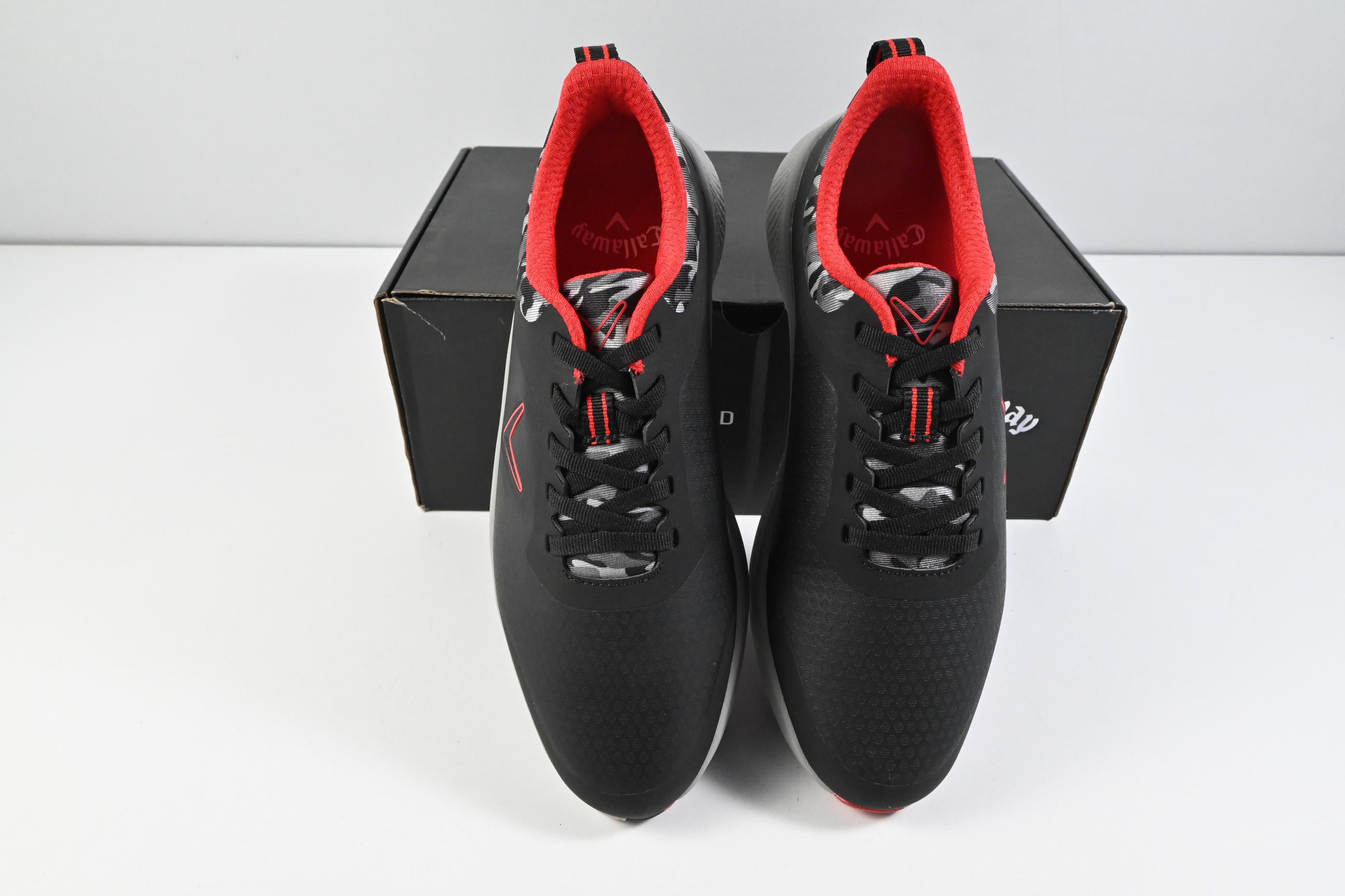 Callaway Star Golf Shoes / Size UK 8 / Black, Grey