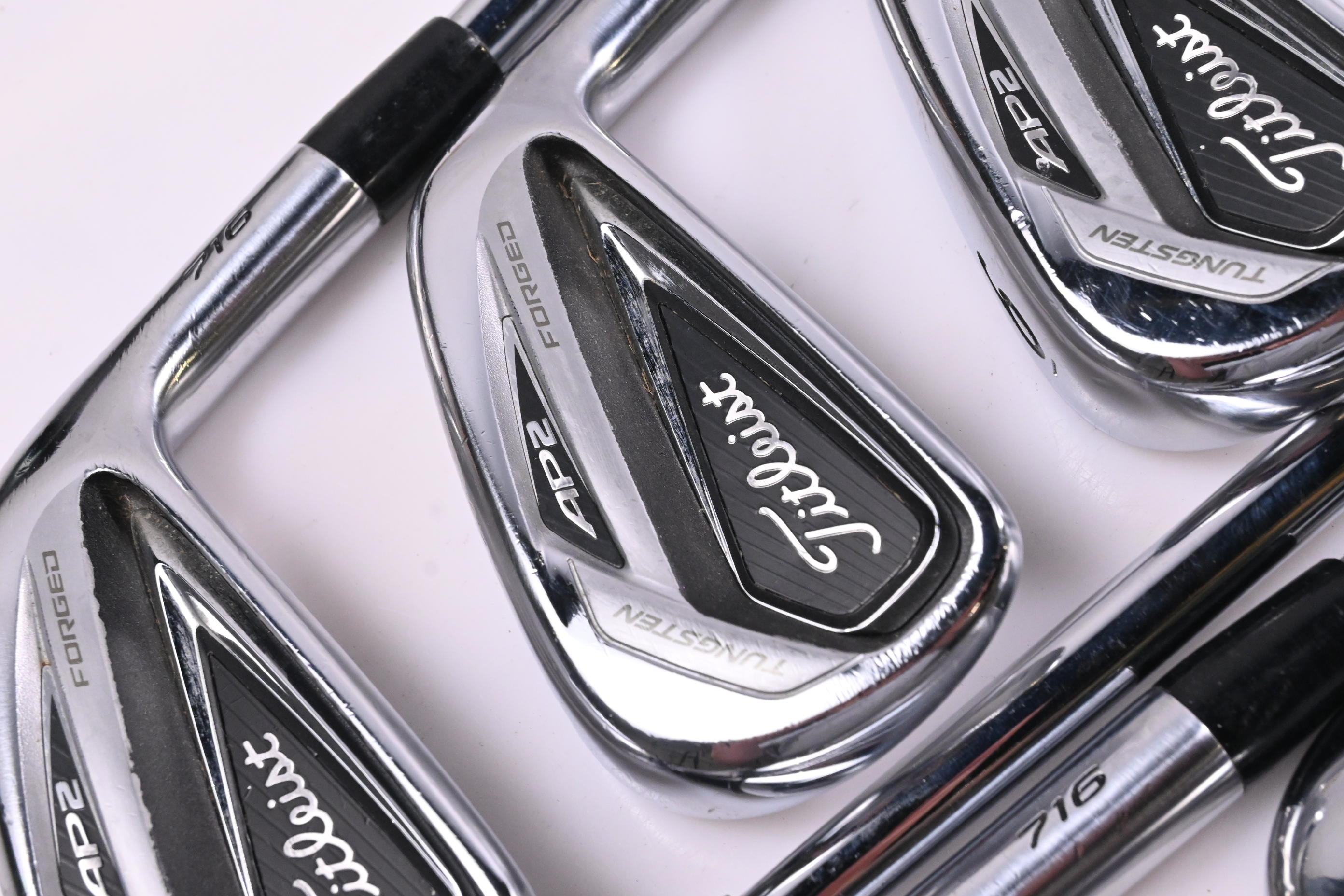 Titleist 716 AP2 Irons / 4-PW / Stiff Flex Project X LZ 120 Shafts