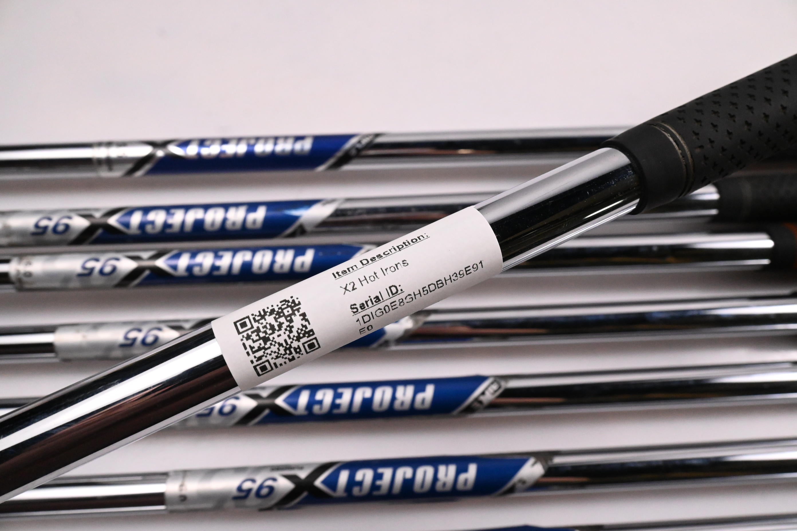 Callaway X2 Hot Irons / 3-PW / Stiff Flex Project X Flighted 95 Shafts