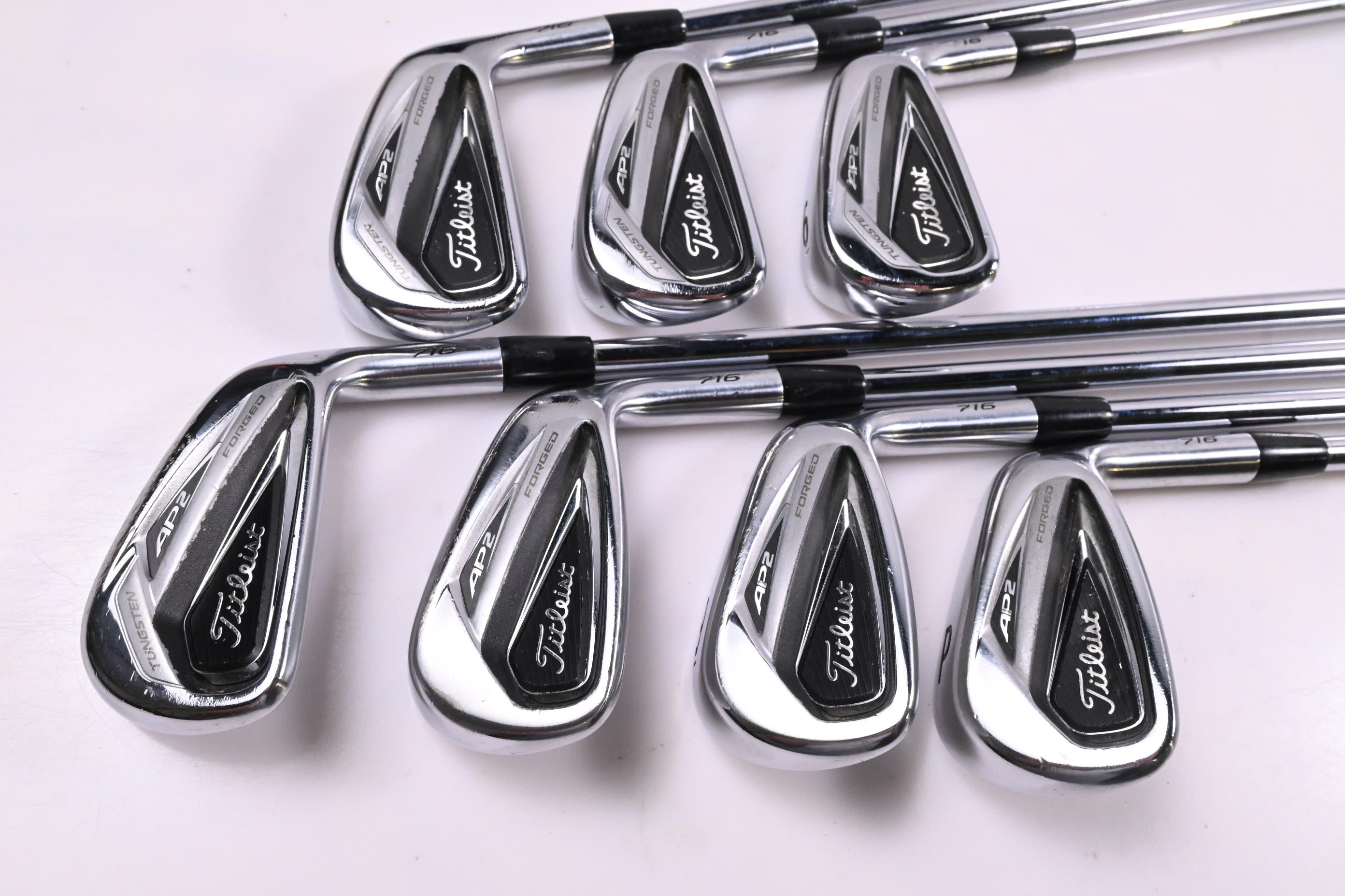 Titleist 716 AP2 Irons / 4-PW / Stiff Flex Project X LZ 120 Shafts