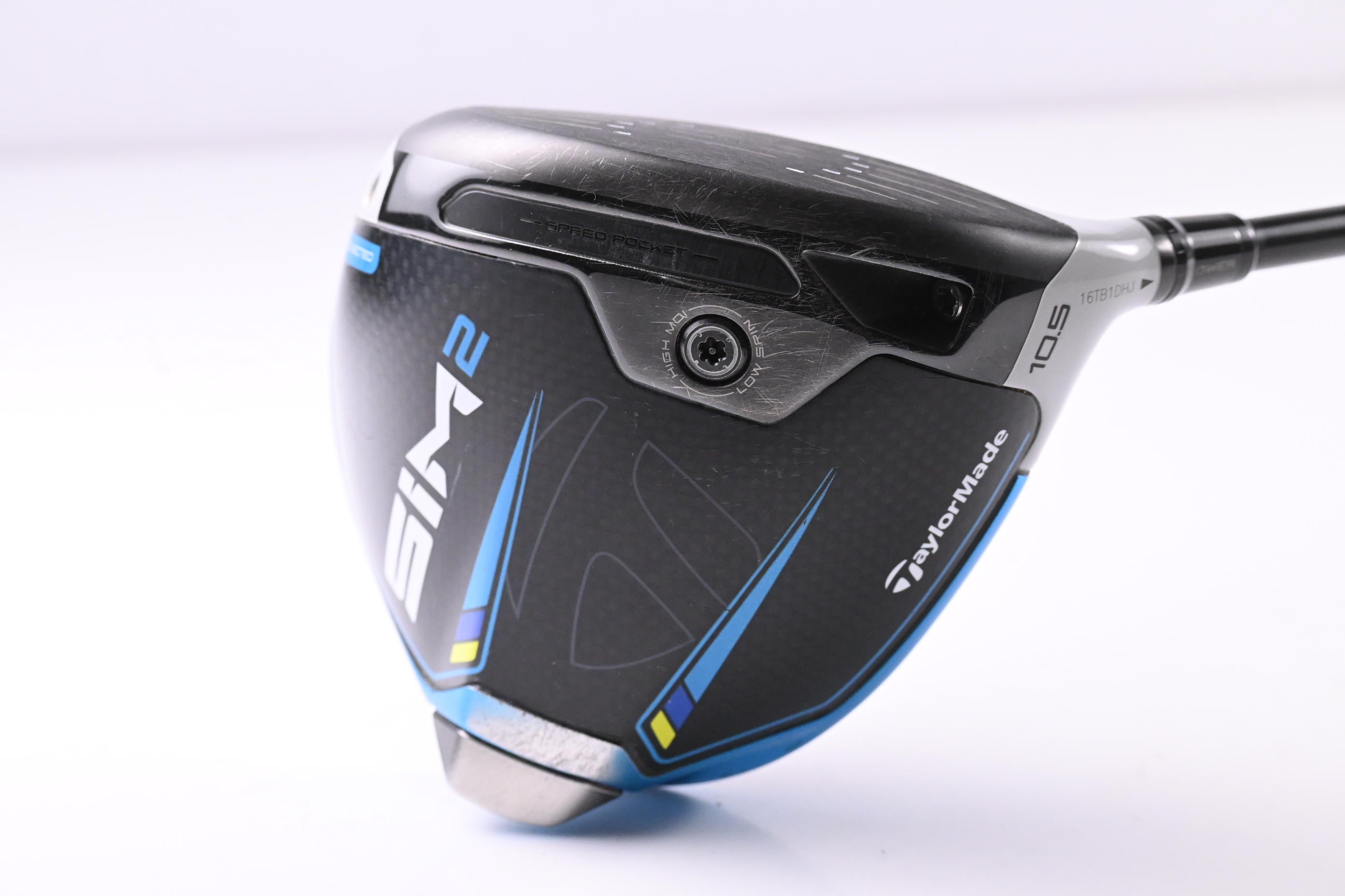 Taylormade SIM2 Driver / 10.5 Degree / Stiff Flex HZRDUS Smoke RDX Black 70