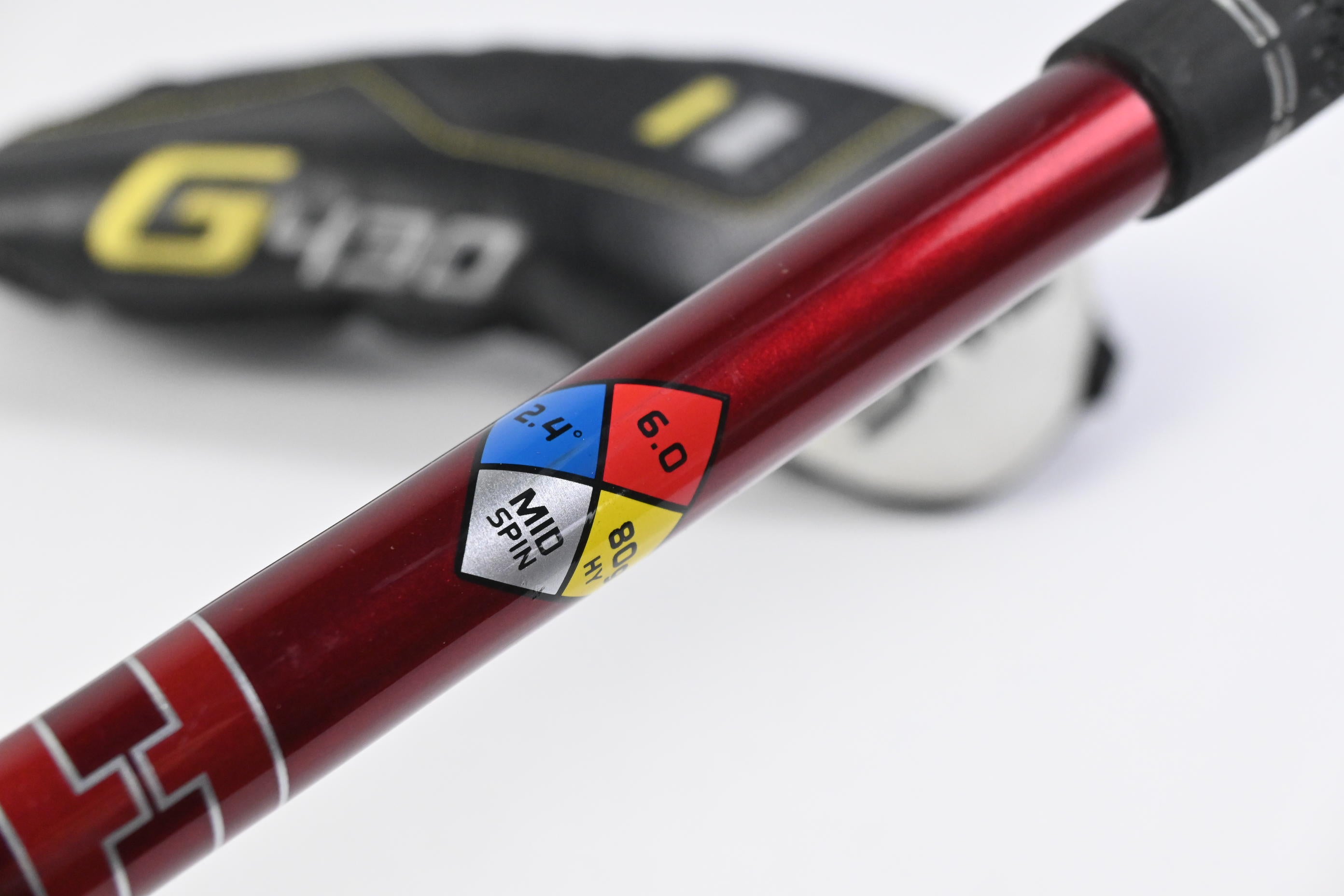 Ping G430 #4 Hybrid / 22 Degree / Stiff Flex Hzrdus Smoke Red RDX 80 Shaft