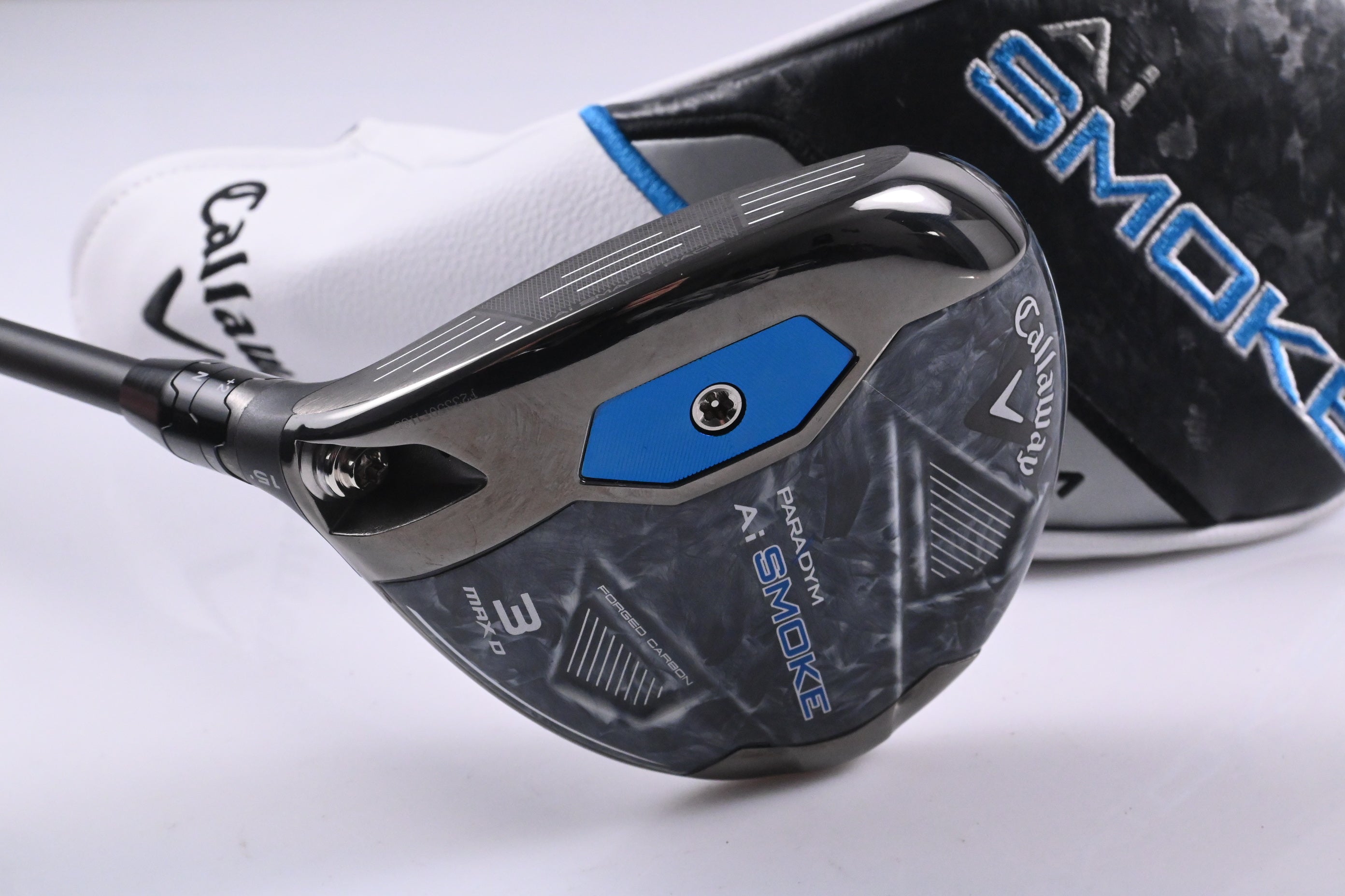 Left Hand Callaway Paradym Ai Smoke Max #3 Wood / 15 Degree / Senior Flex Cypher