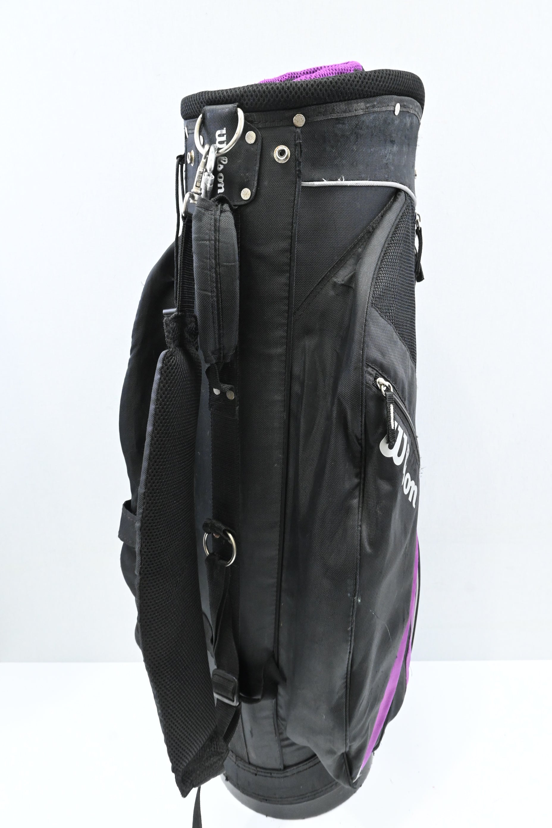 Wilson Cart Bag / 14-Way / Black, Purple