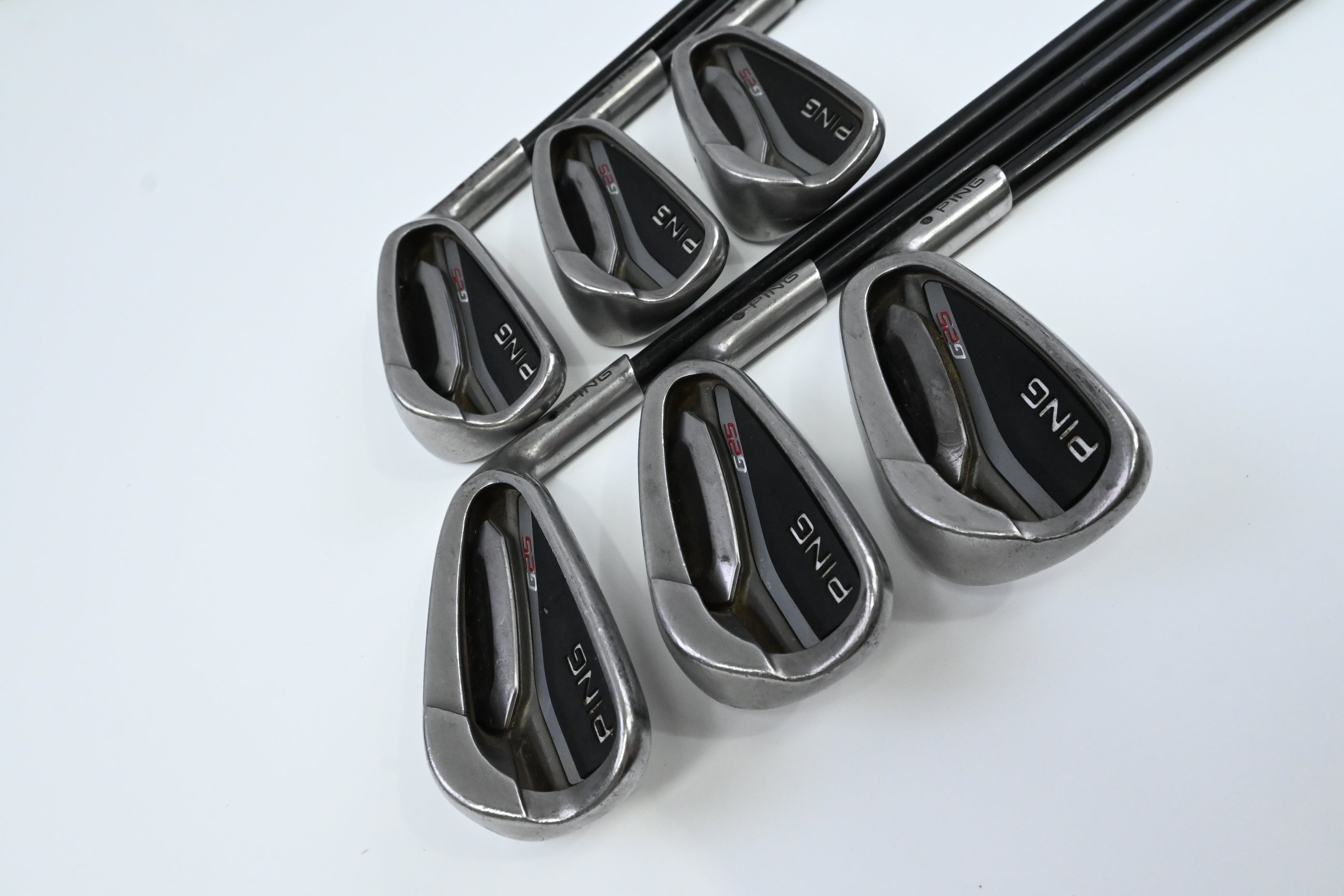 Ping G25 Irons / 4-9 / Black Dot / Regular Flex Ping TFC 189 Shafts