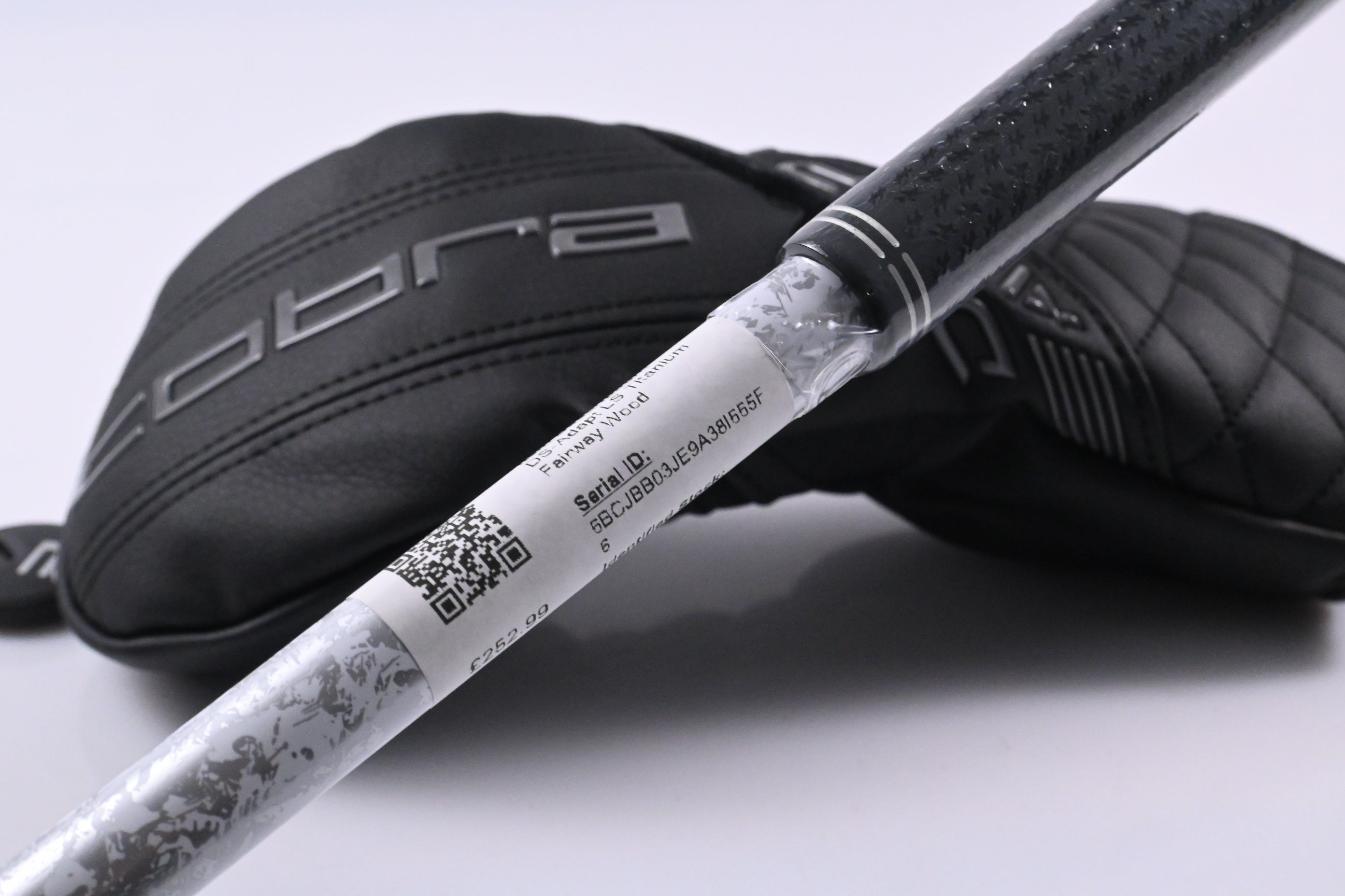 Cobra DS-Adapt LS Titanium #3 Wood / 14.5 Degree / Stiff Flex Denali Black 70