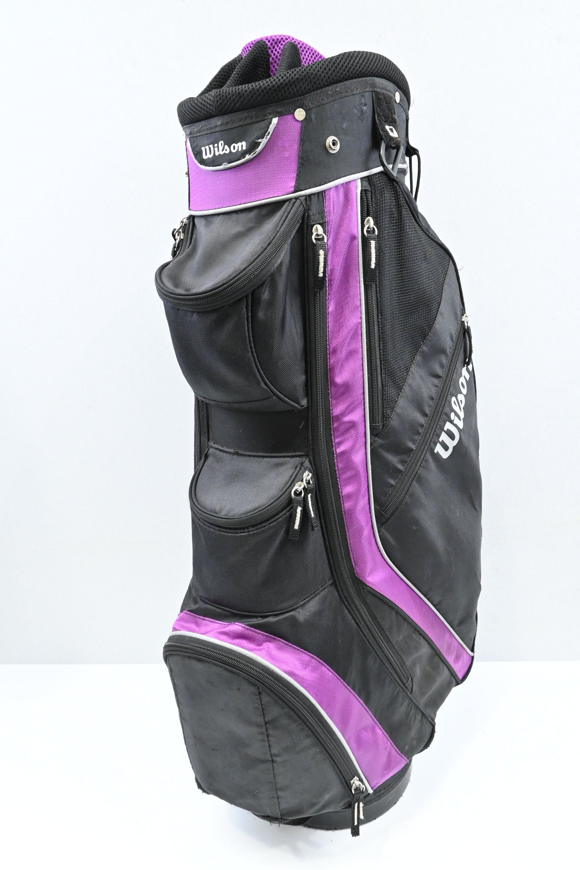 Wilson Cart Bag / 14-Way / Black, Purple