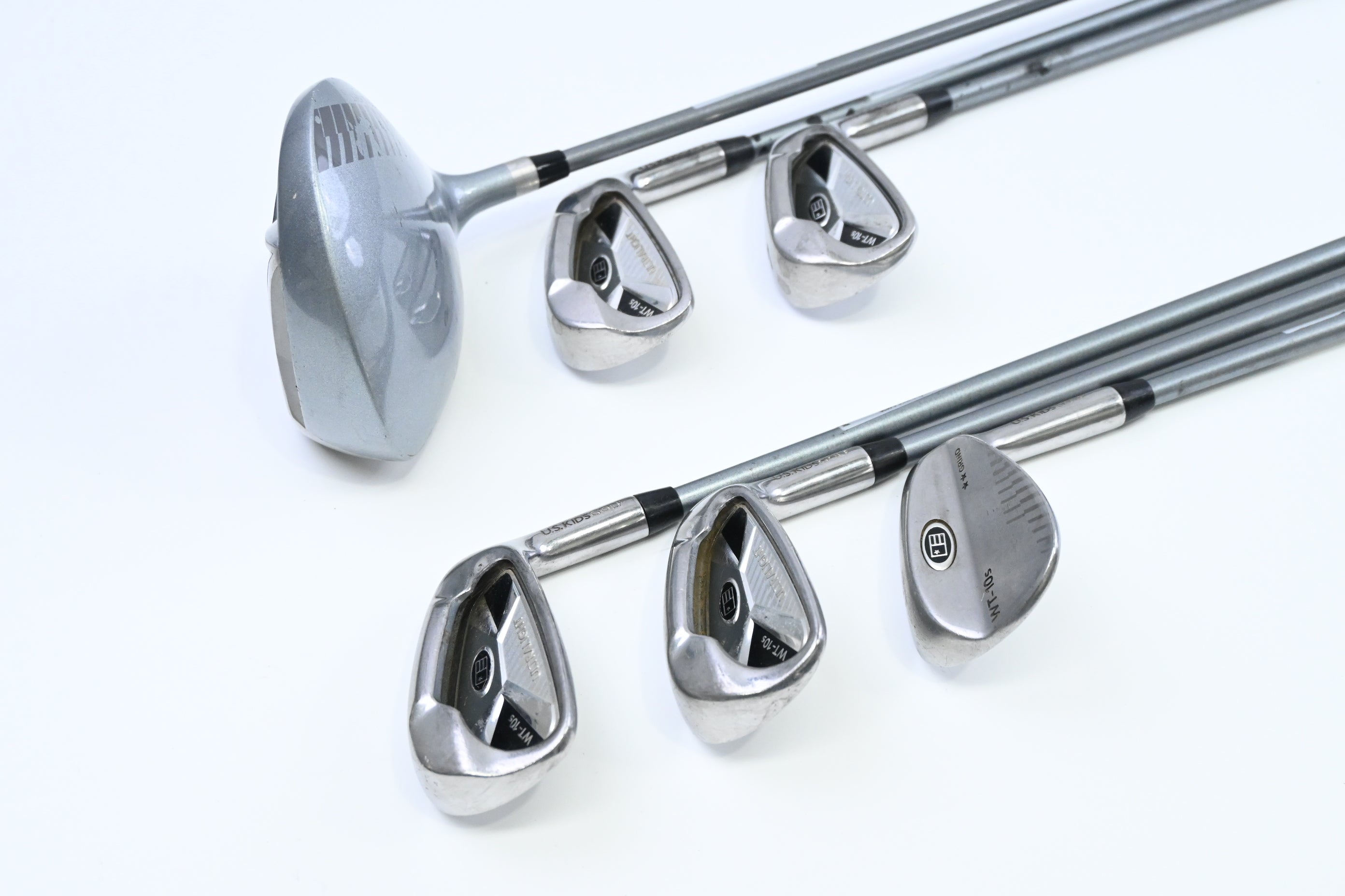 Junior US Kids WT-10 Package Set / Wood, Irons