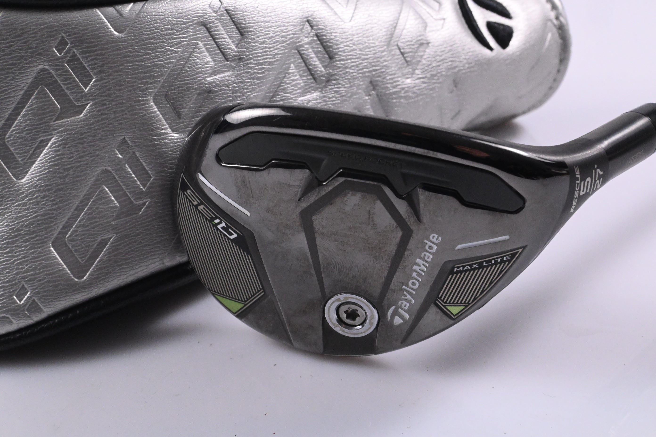 Taylormade Qi35 Max Lite #5 Hybrid / 27 Degree / Senior Flex Vanquish 5 Shaft
