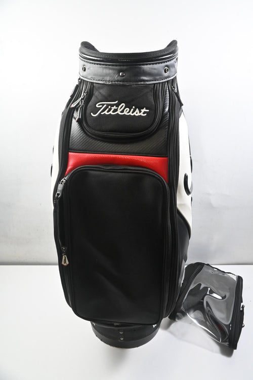 Titleist Tour Bag / 6-Way Divider / Black, White & Red