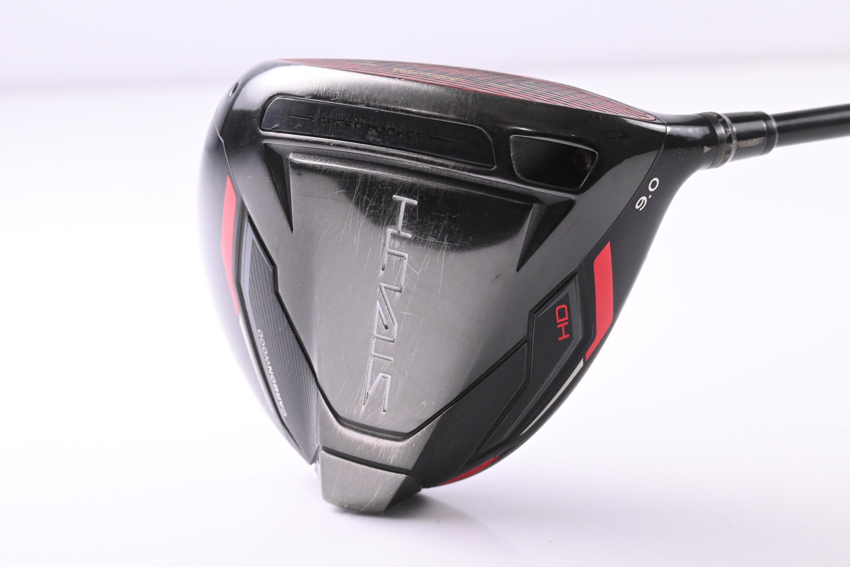 Taylormade Stealth Driver / 9 Degree / Stiff Flex HZRDUS Smoke RDX Red 60 Shaft