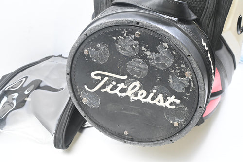 Titleist Tour Bag / 6-Way Divider / Black, White & Red