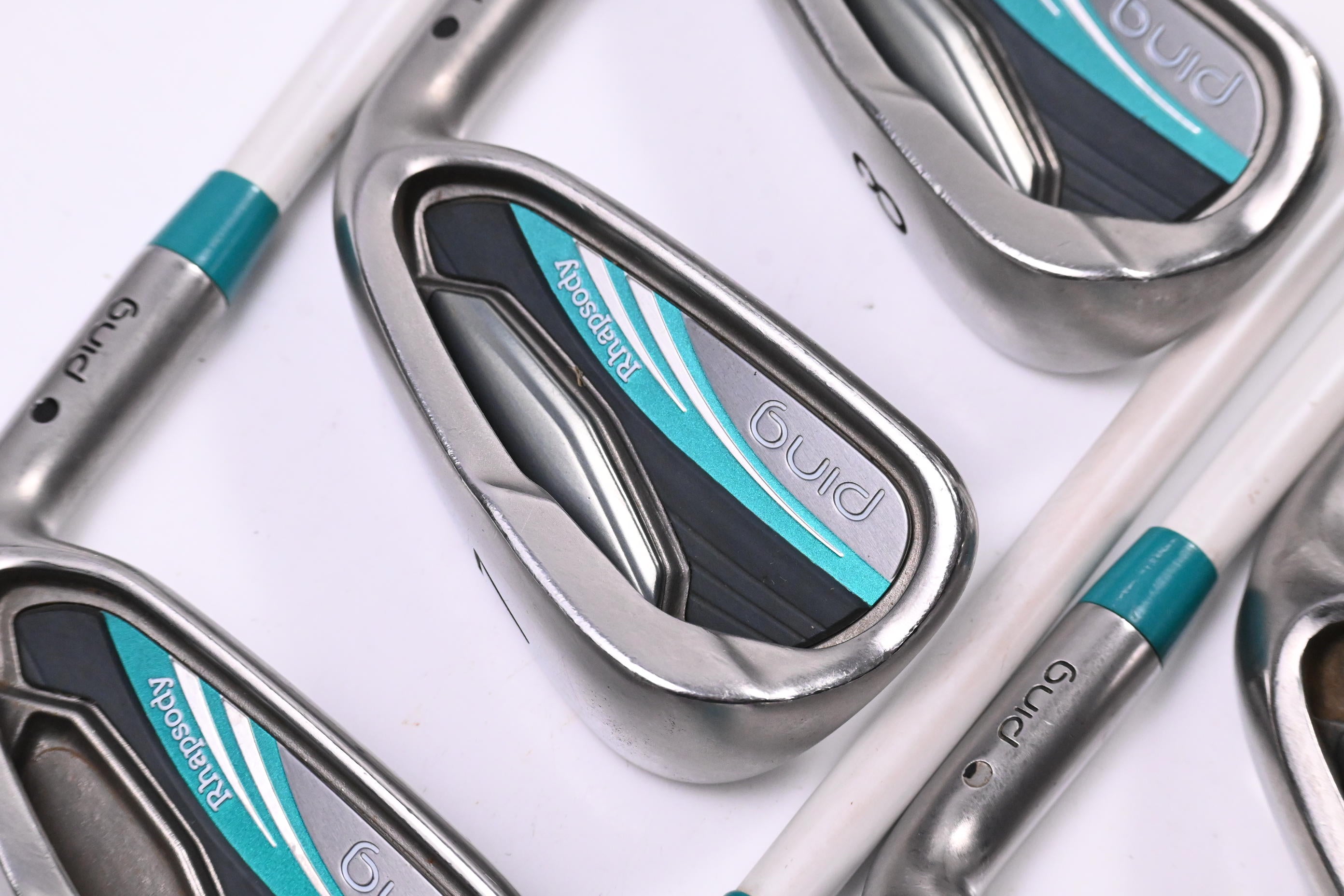 Ladies Ping Rhapsody 2015 Irons / 6-PW+UW+SW / Black Dot / Ladies Flex ULT220