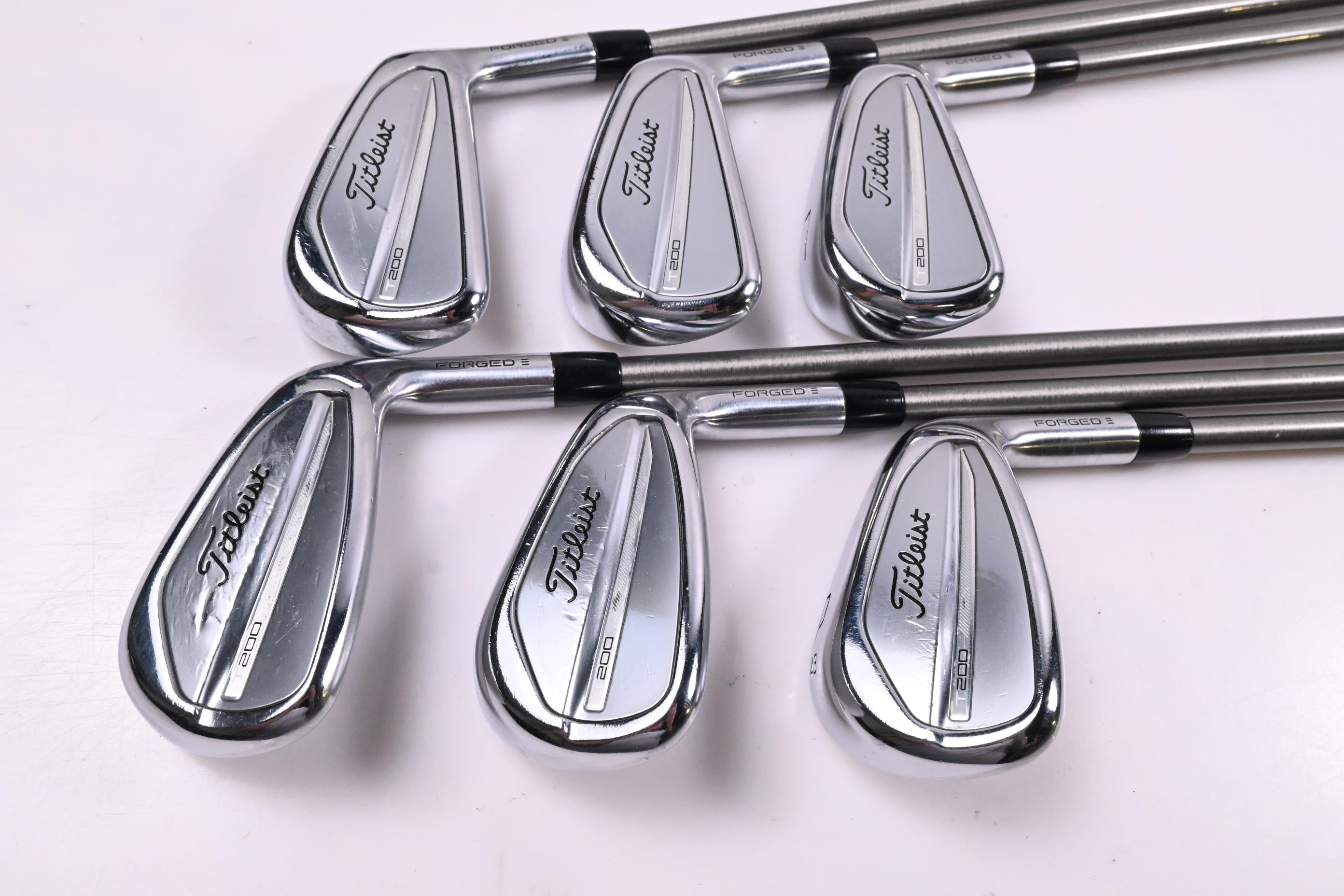 Titleist T200 2023 Irons / 5-PW / Regular Flex SteelFiber i80 Shafts