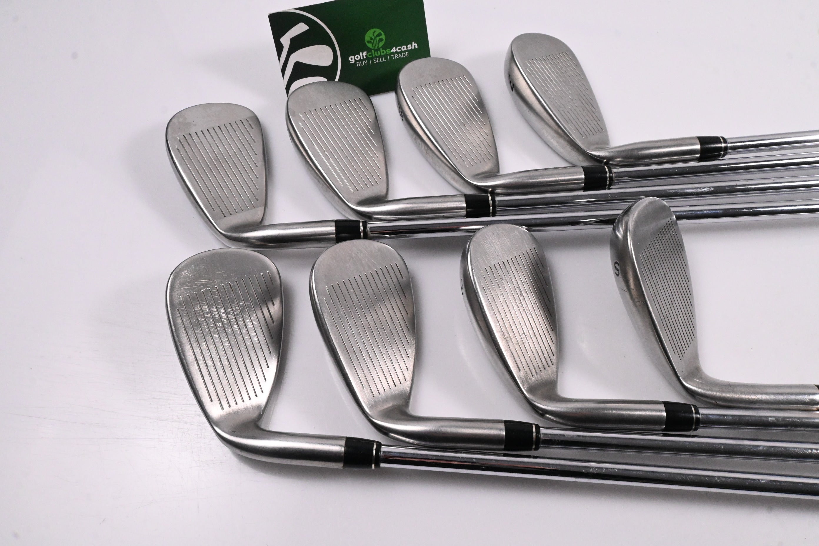Taylormade R7 Draw Irons / 4-PW+SW / Regular Flex Taylormade T-Step 90 Shafts
