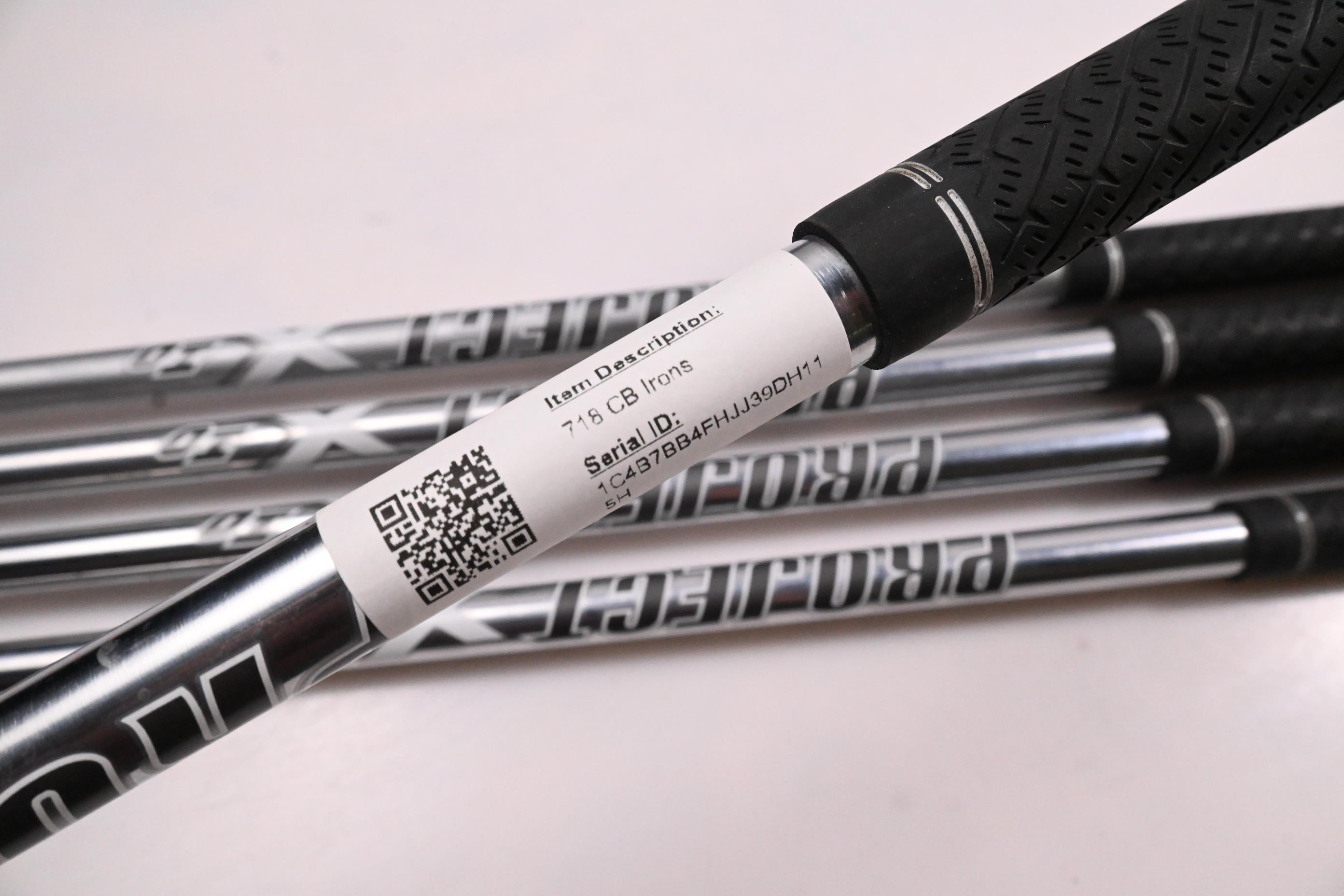 Titleist 718 CB Irons / 6-PW / Stiff Flex Project X IO 110 Shafts