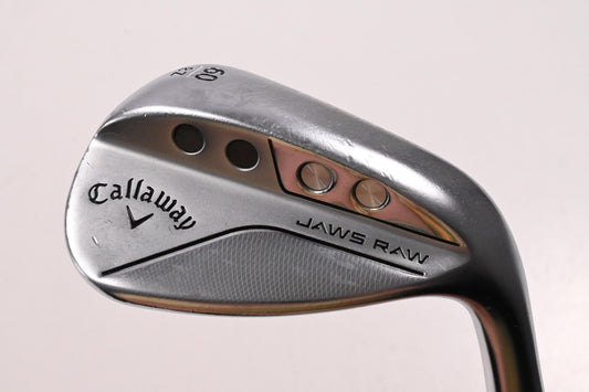 Callaway Jaws Raw Lob Wedge / 60 Degree / Stiff Flex Dynamic Gold S200