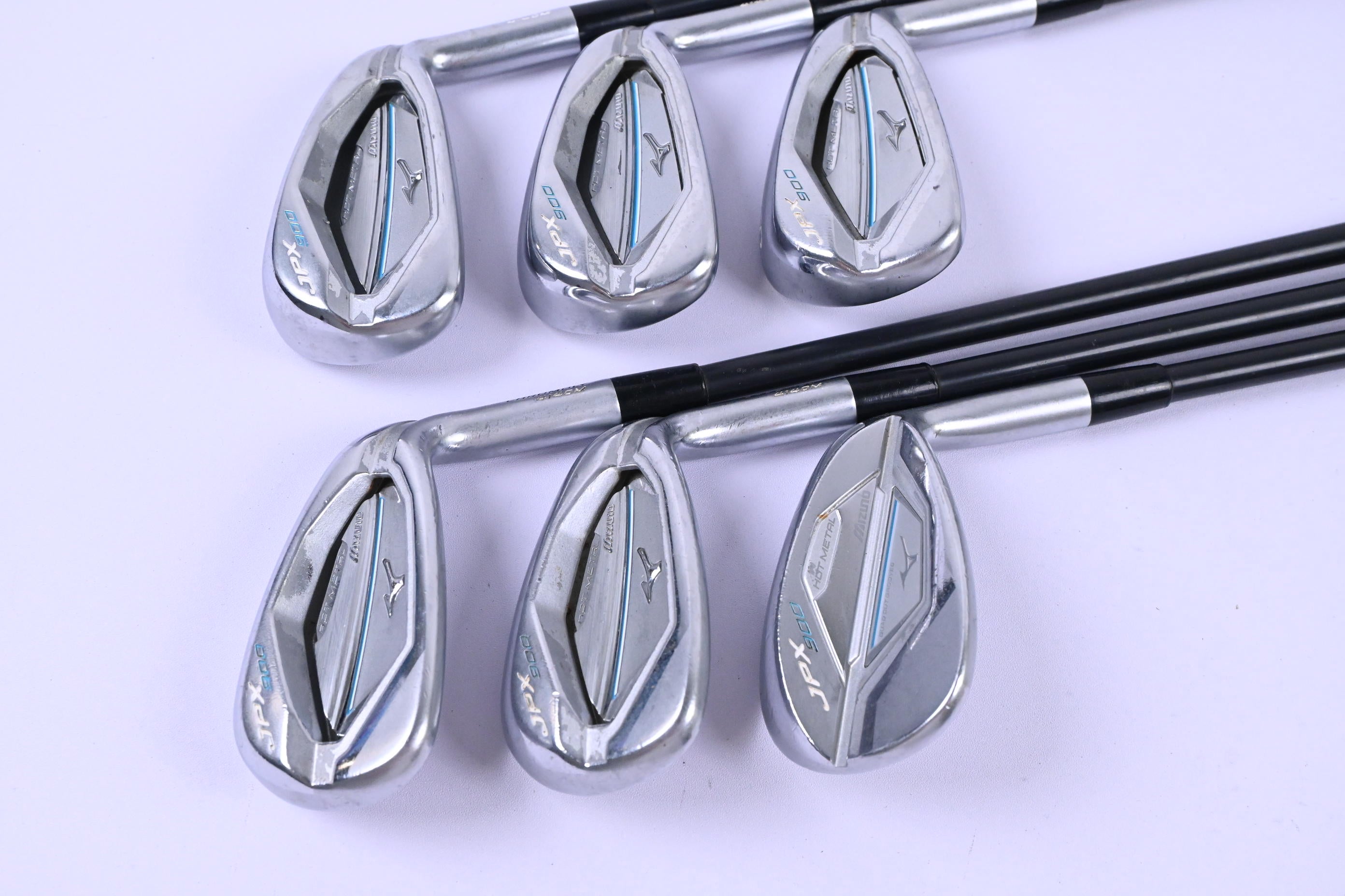 Ladies Mizuno JPX 900 Hot Metal Irons / 6-PW+GW / Ladies Flex Project X LZ 45